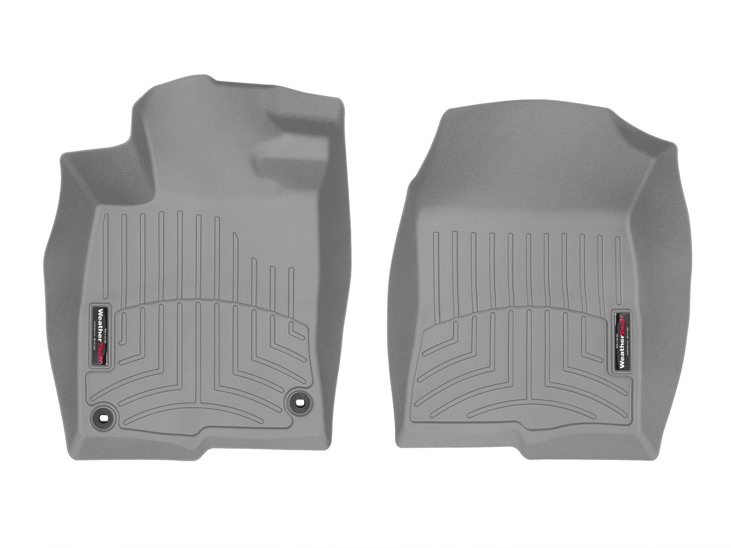 WeatherTech FloorLinerTM DigitalFit; Gray; Front 4616921 thumbnail 0