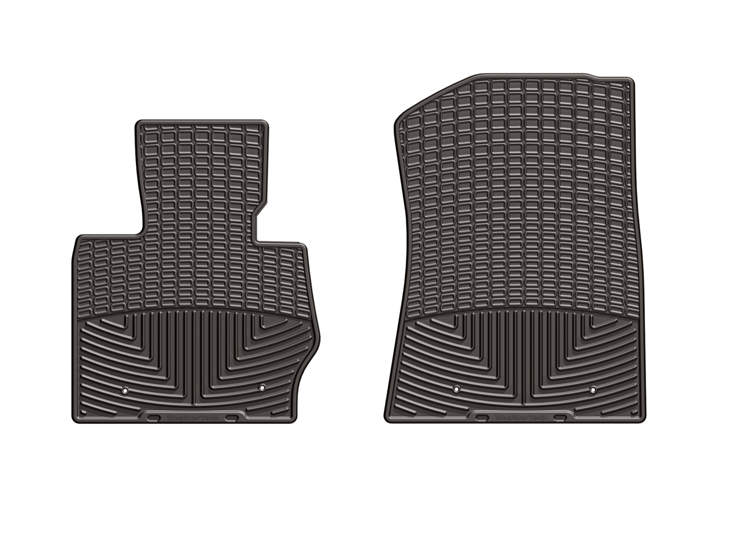 WeatherTech All Weather Floor Mats; Cocoa; Front W258CO thumbnail 1