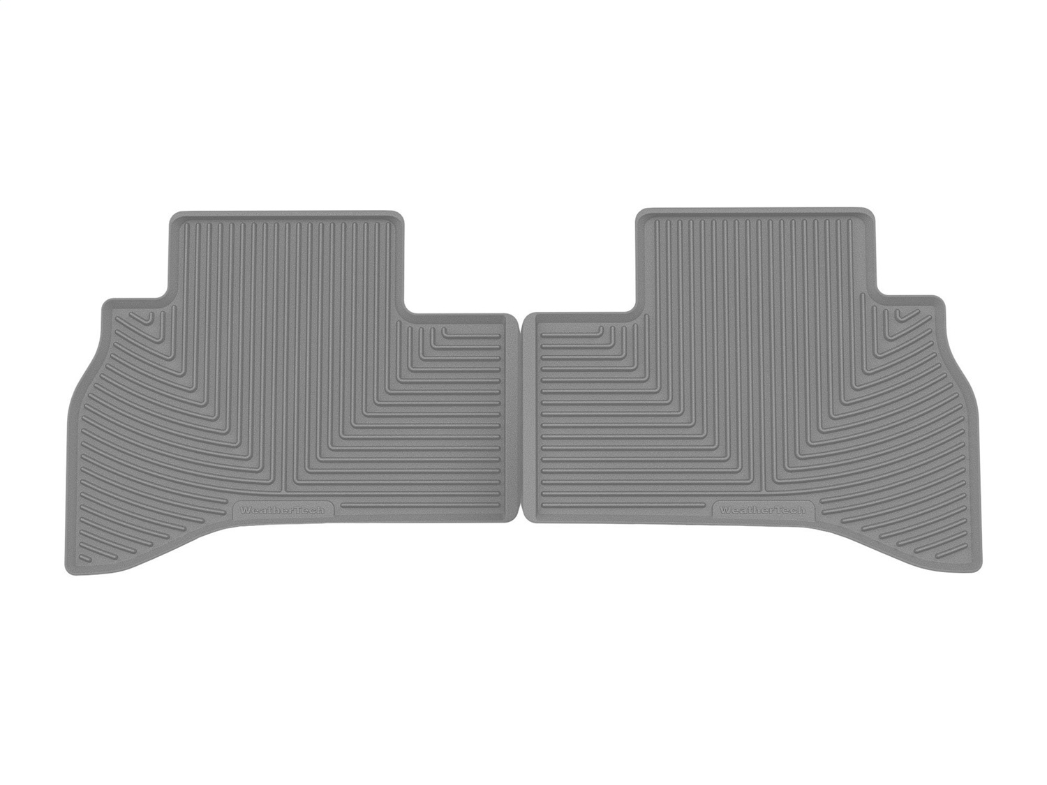 WeatherTech All Weather Floor Mats; Gray; Rear W557GR thumbnail 0