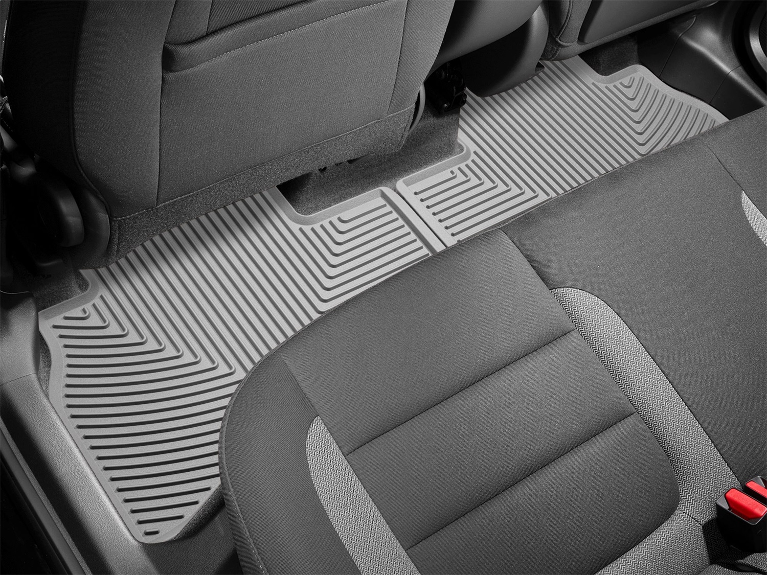 WeatherTech All Weather Floor Mats; Gray; Rear W557GR thumbnail 1