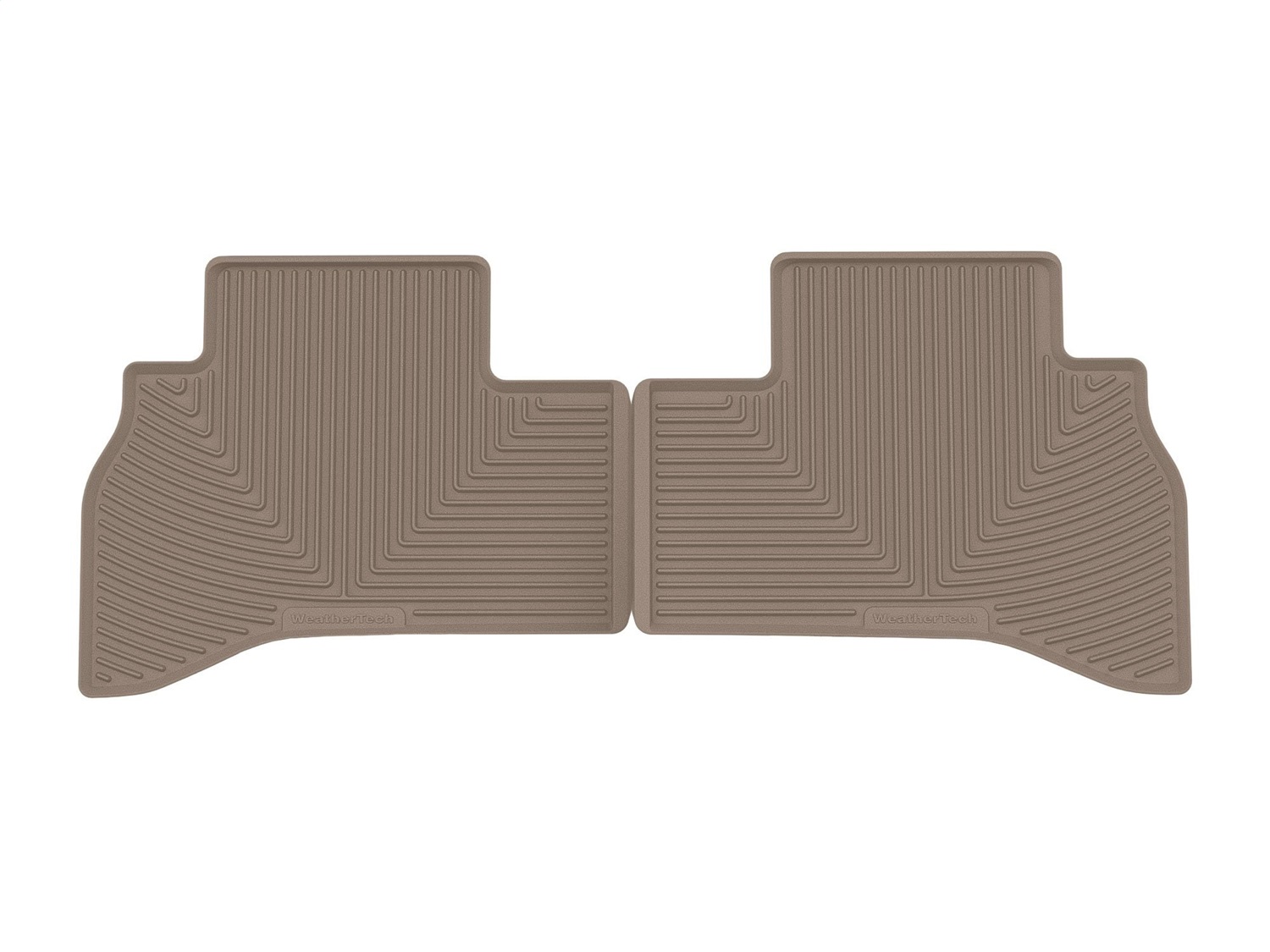 WeatherTech All Weather Floor Mats; Tan; Rear W557TN thumbnail 1