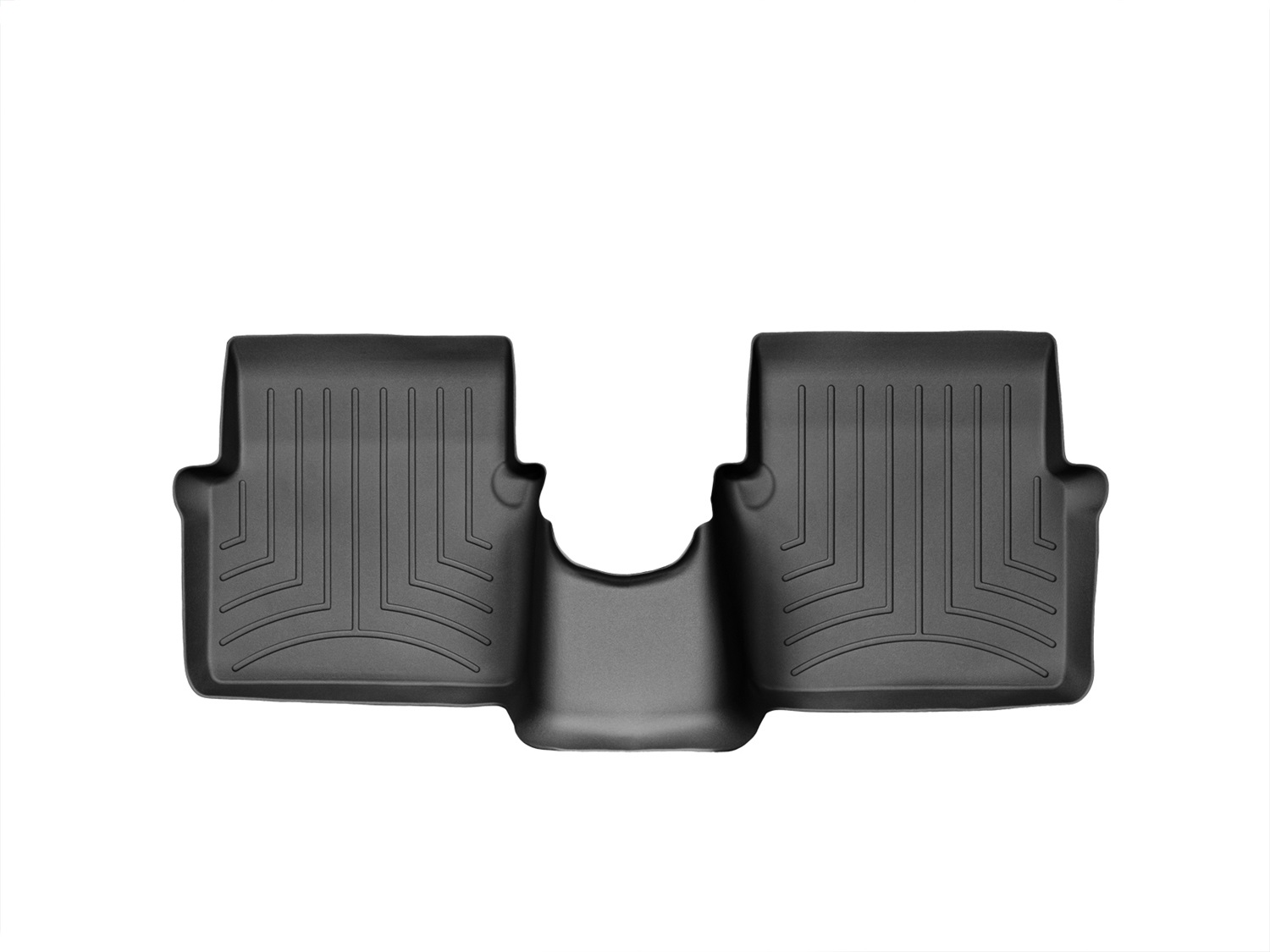 WeatherTech FloorLinerTM DigitalFit; Black; Rear 443762 thumbnail 0