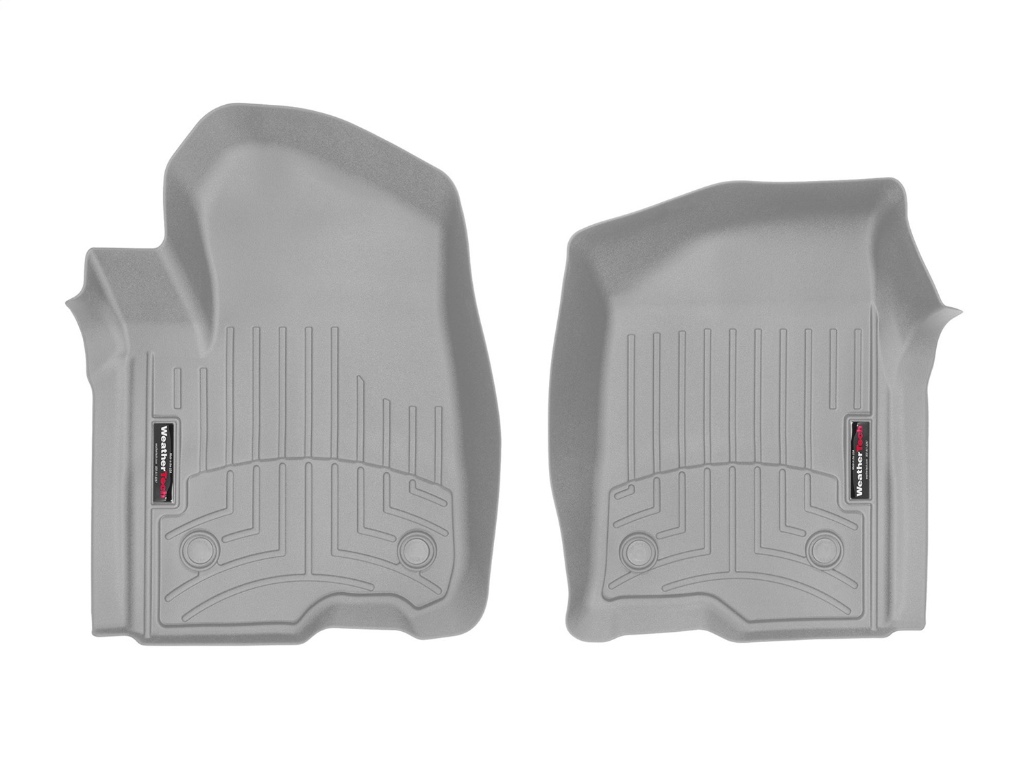 WeatherTech FloorLinerTM DigitalFit; Gray; Front 4614361 thumbnail 0