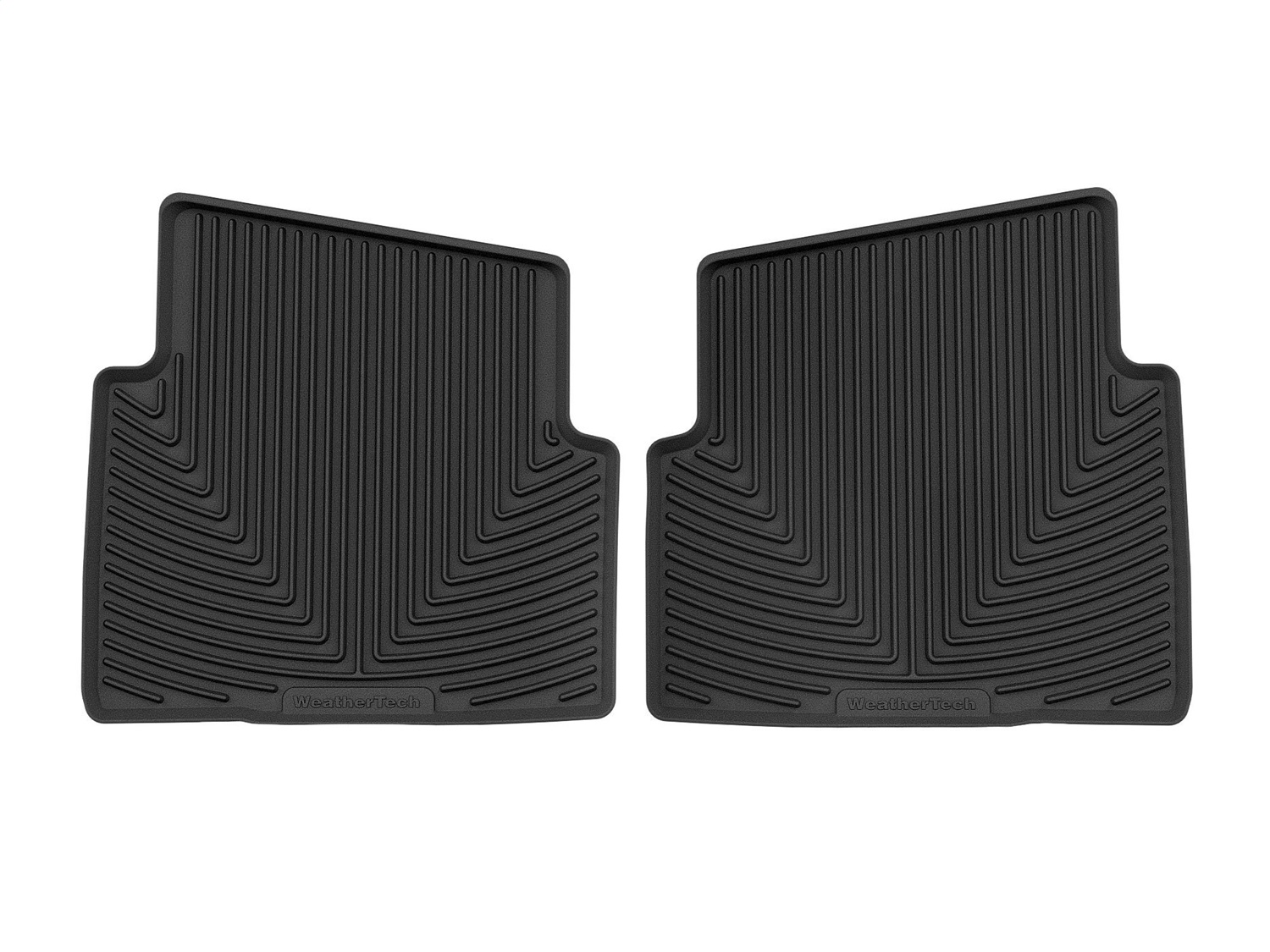 WeatherTech All Weather Floor Mats; Black; Rear W578 thumbnail 0