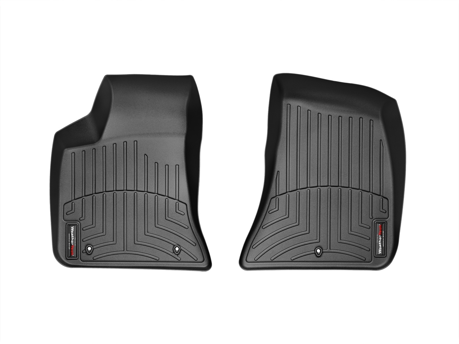 WeatherTech FloorLinerTM DigitalFit; Black; Front 443791 thumbnail 0