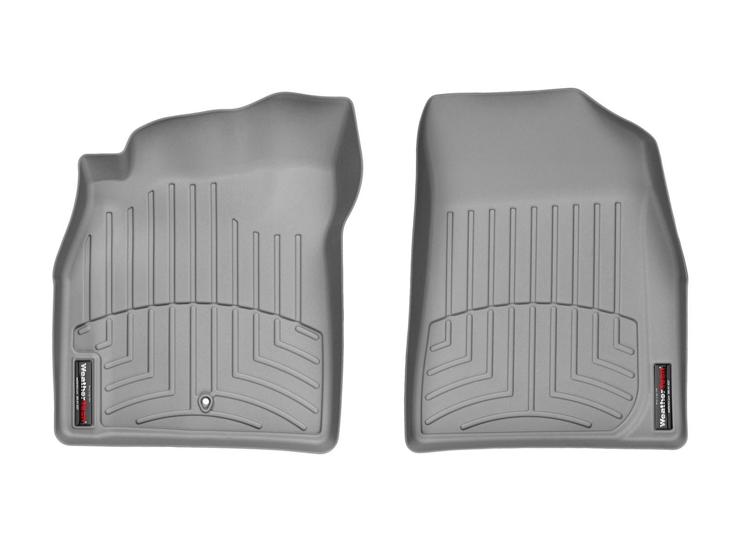 WeatherTech FloorLinerTM DigitalFit; Gray; Front 461451 thumbnail 1