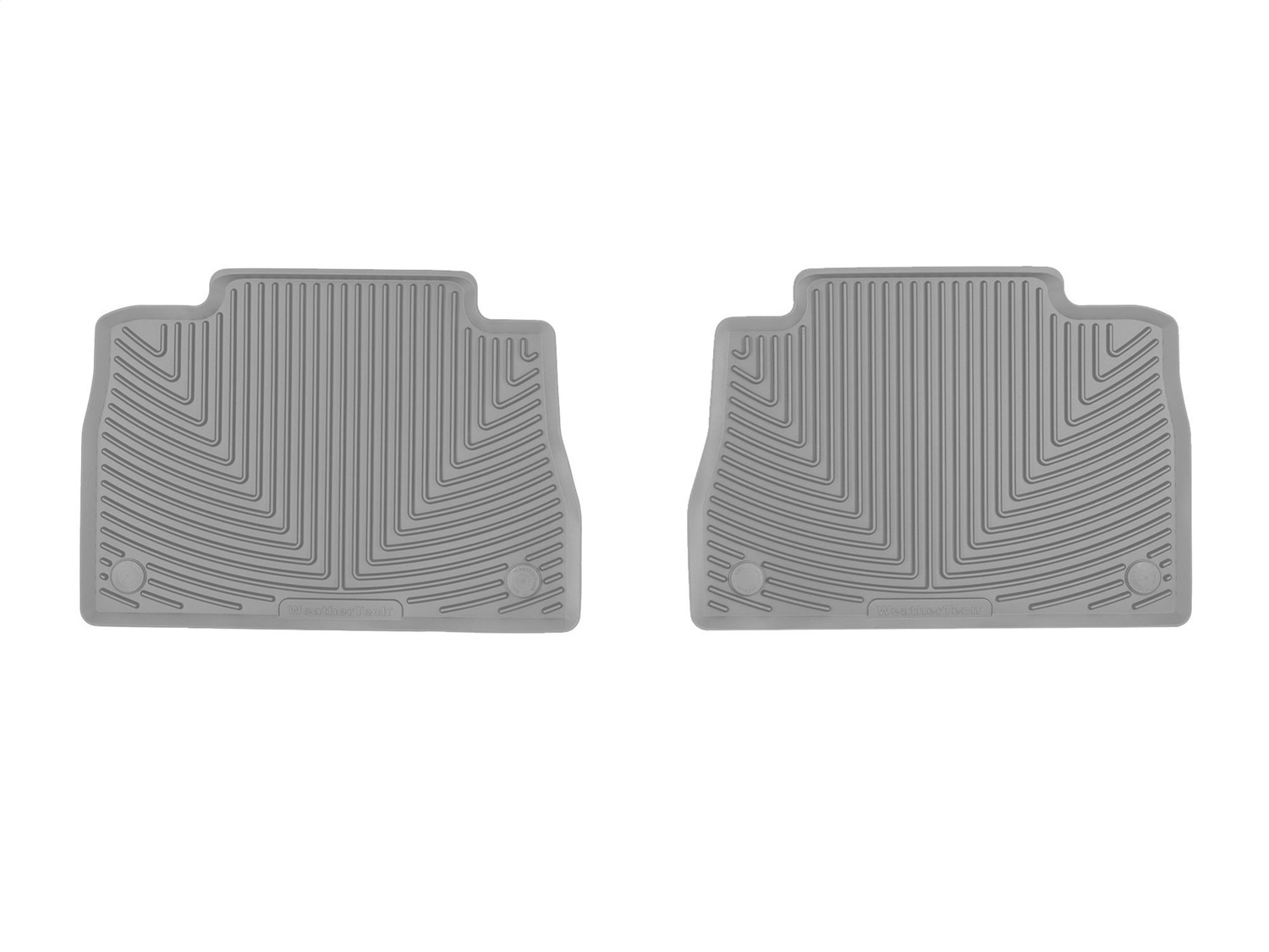 WeatherTech All Weather Floor Mats; Gray; Rear W641GR thumbnail 0