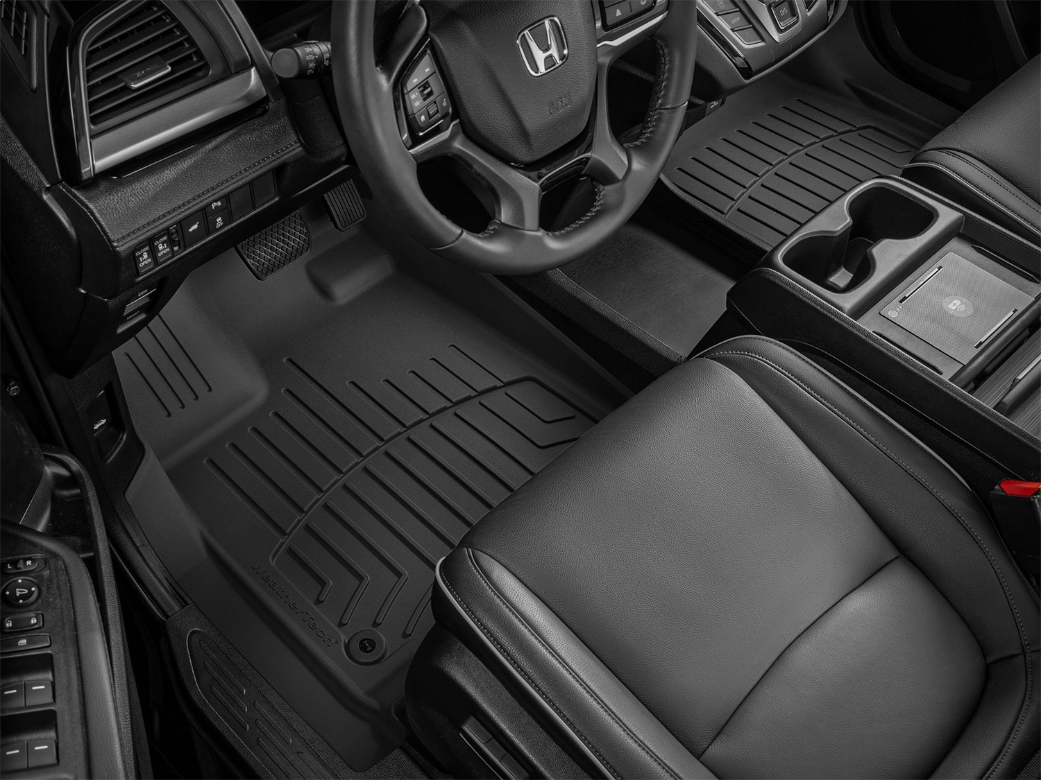 WeatherTech FloorLinerTM HP; Black; Front 4412181IM thumbnail 0