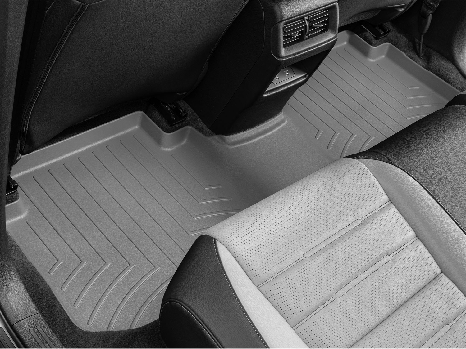 WeatherTech FloorLinerTM DigitalFit; Gray; Rear 4617802 thumbnail 1