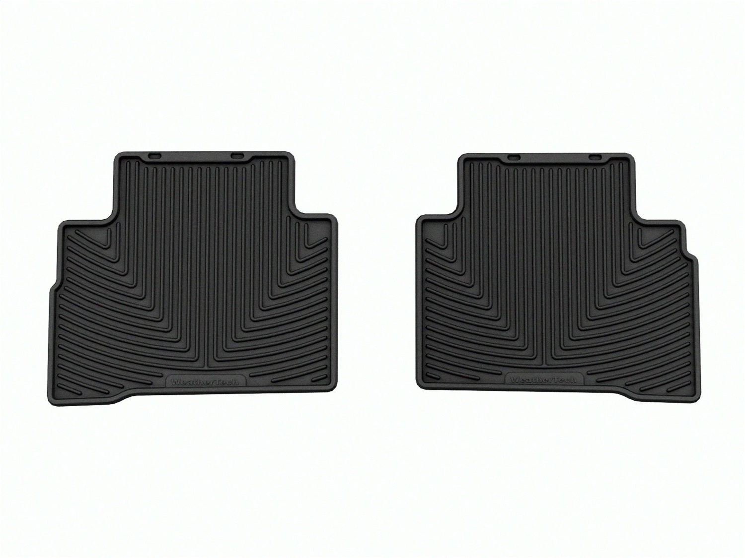 WeatherTech All Weather Floor Mats; Black; Rear W642 thumbnail 0