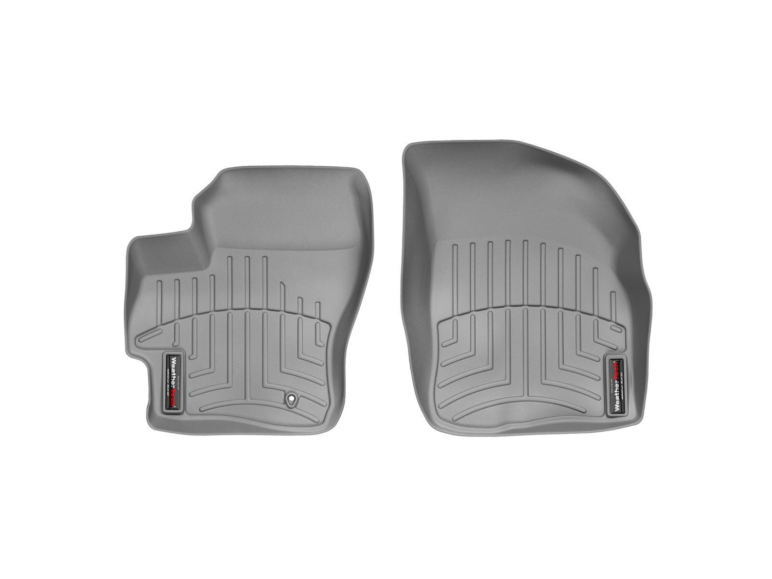 WeatherTech FloorLinerTM DigitalFit; Gray; Front 461471 thumbnail 1