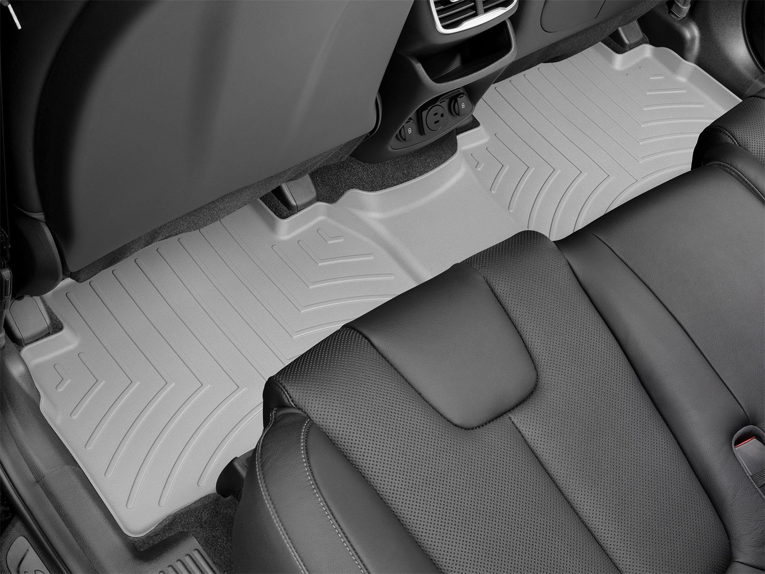 WeatherTech FloorLinerTM DigitalFit; Gray; Rear 4614852 thumbnail 1