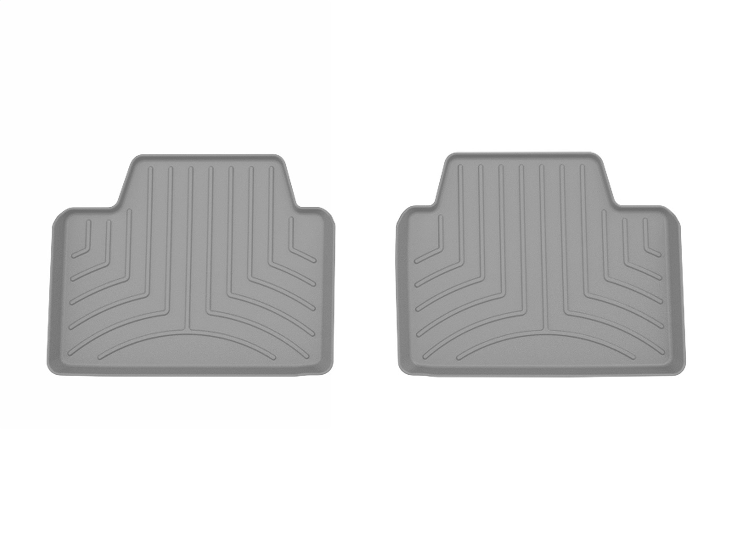 WeatherTech FloorLinerTM HP; Gray; Rear 4615302IM thumbnail 0