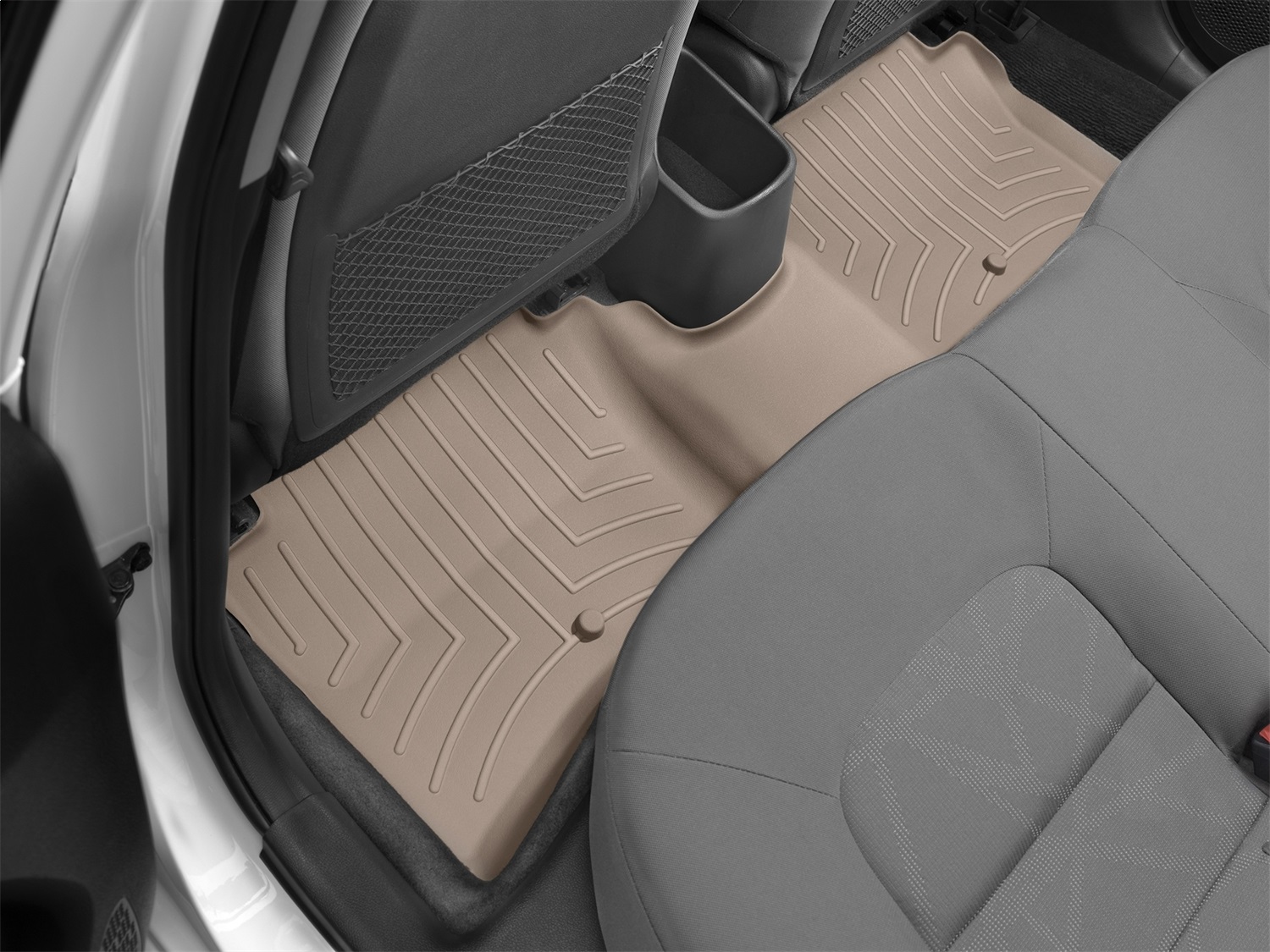 WeatherTech FloorLinerTM DigitalFit; Tan; Rear 453953 thumbnail 0