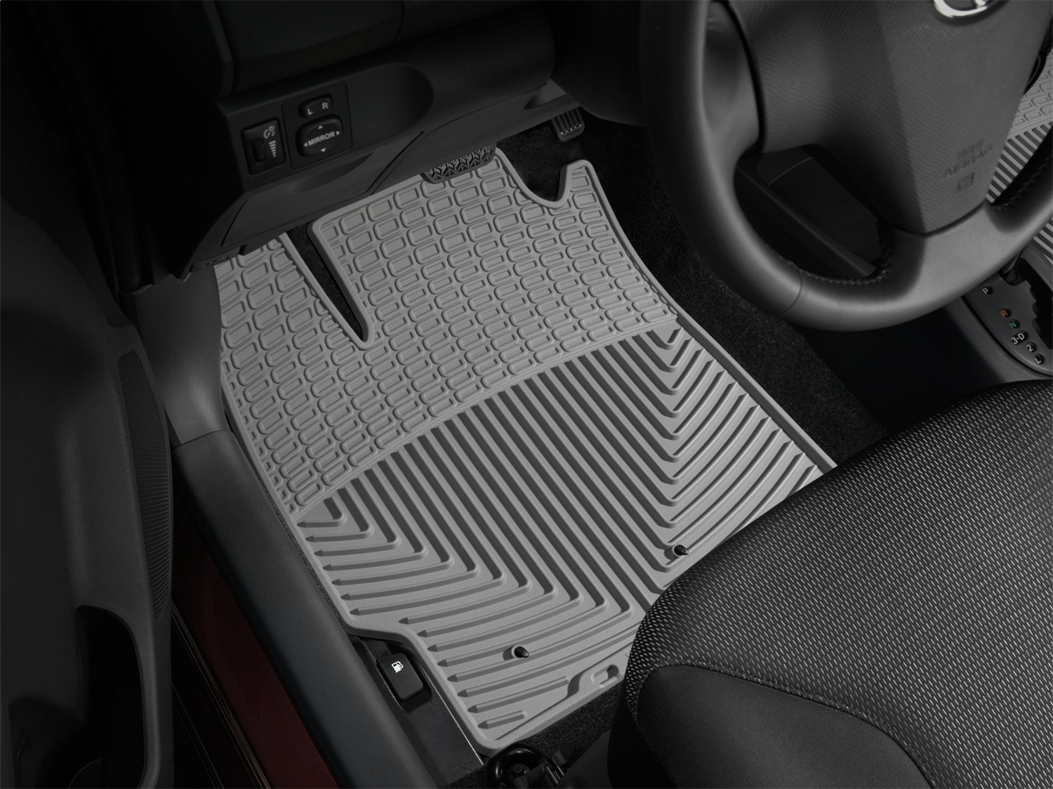 WeatherTech All Weather Floor Mats; Gray; Front W116GR thumbnail 0