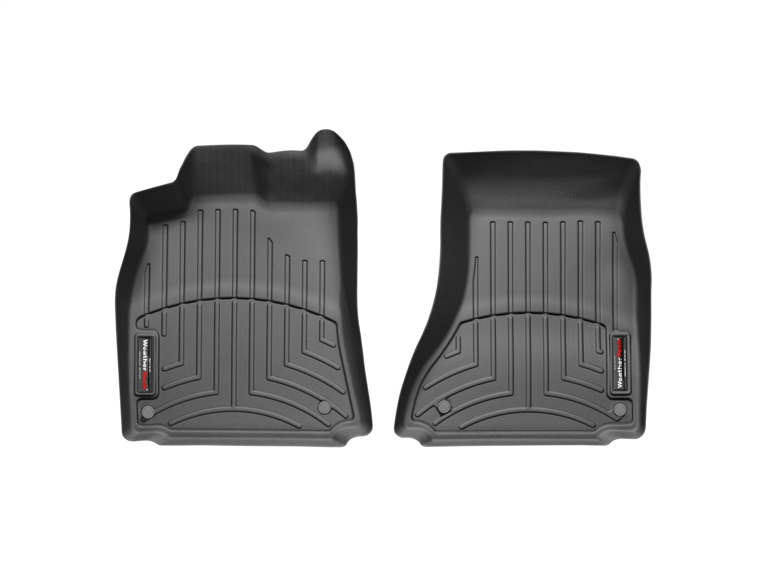 WeatherTech FloorLinerTM DigitalFit; Black; Front 442121 thumbnail 1