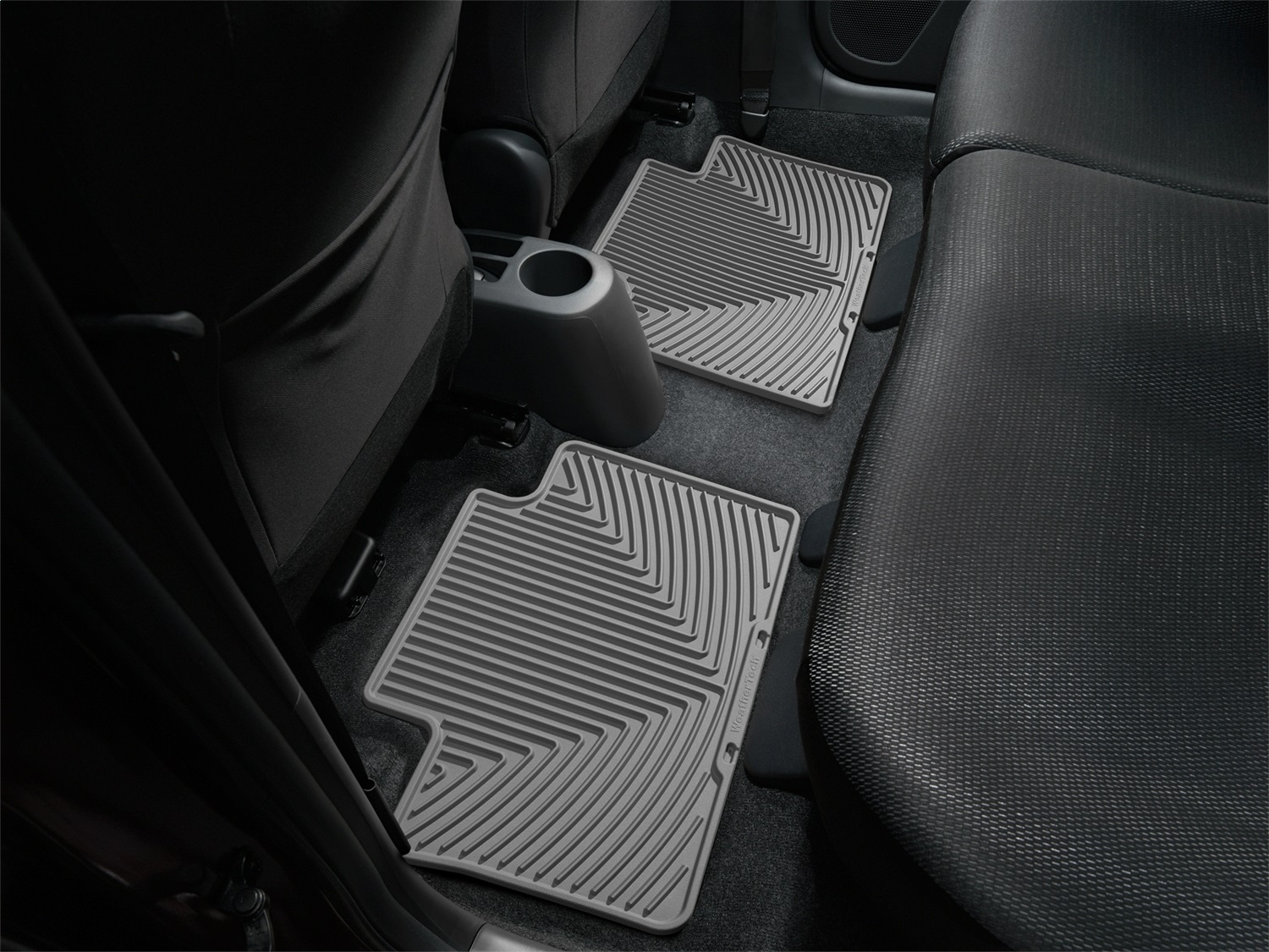 WeatherTech All Weather Floor Mats; Gray; Rear W117GR thumbnail 1
