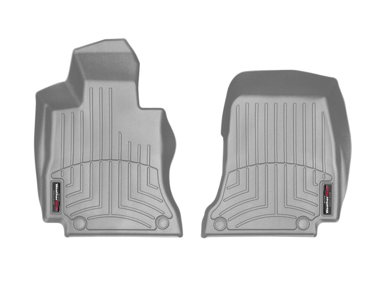 WeatherTech FloorLinerTM DigitalFit; Gray; Front 4614941 thumbnail 0