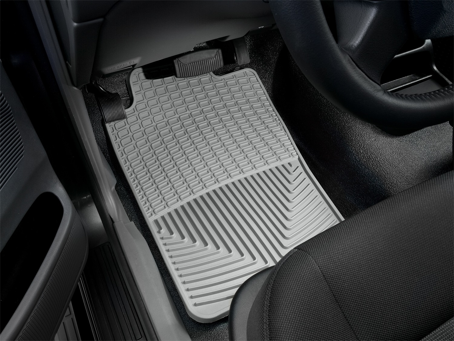 WeatherTech All Weather Floor Mats; Gray; Front W11GR thumbnail 0