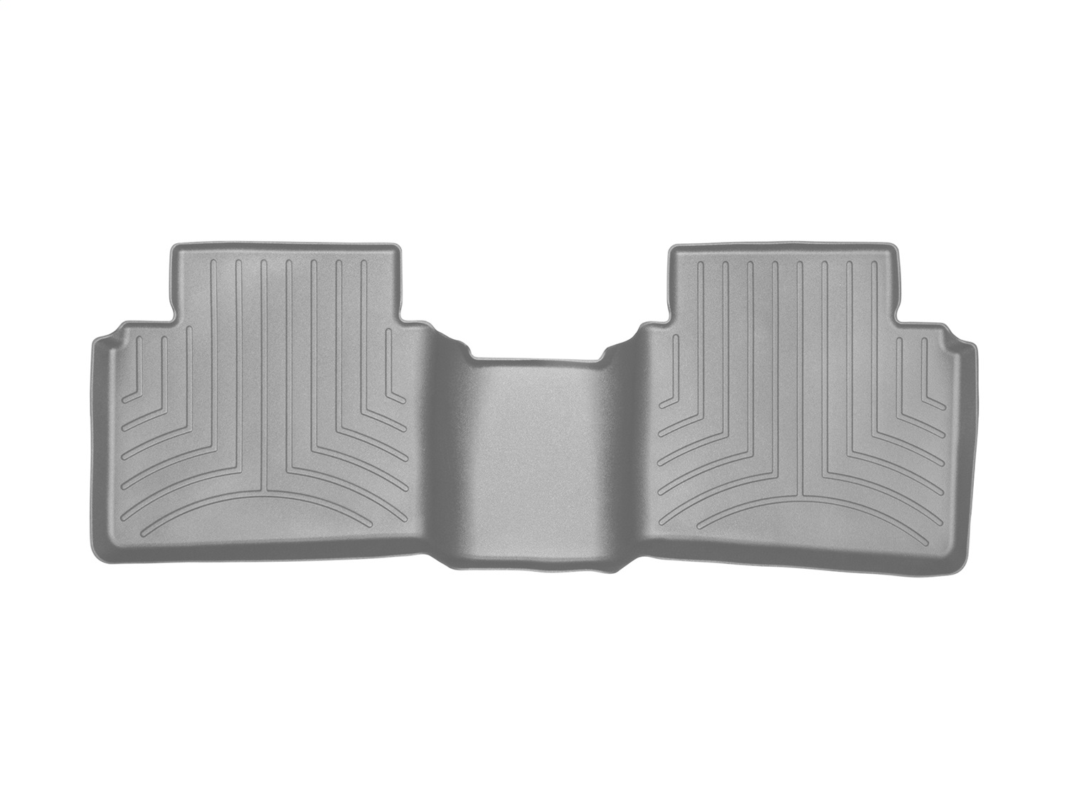 WeatherTech FloorLinerTM DigitalFit; Gray; Rear 4614982 thumbnail 0
