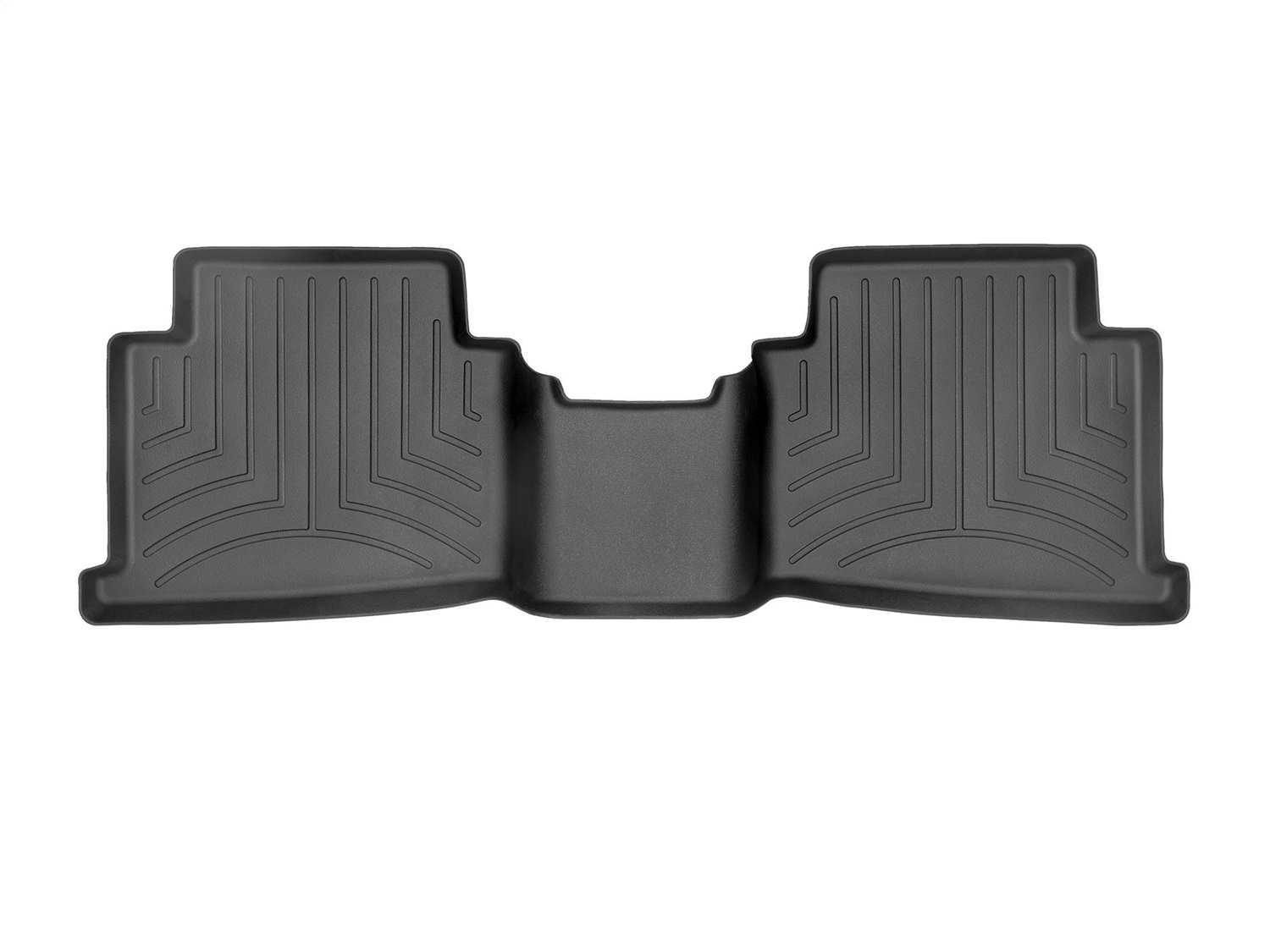 WeatherTech FloorLinerTM DigitalFit; Black; Rear 4415922 thumbnail 0