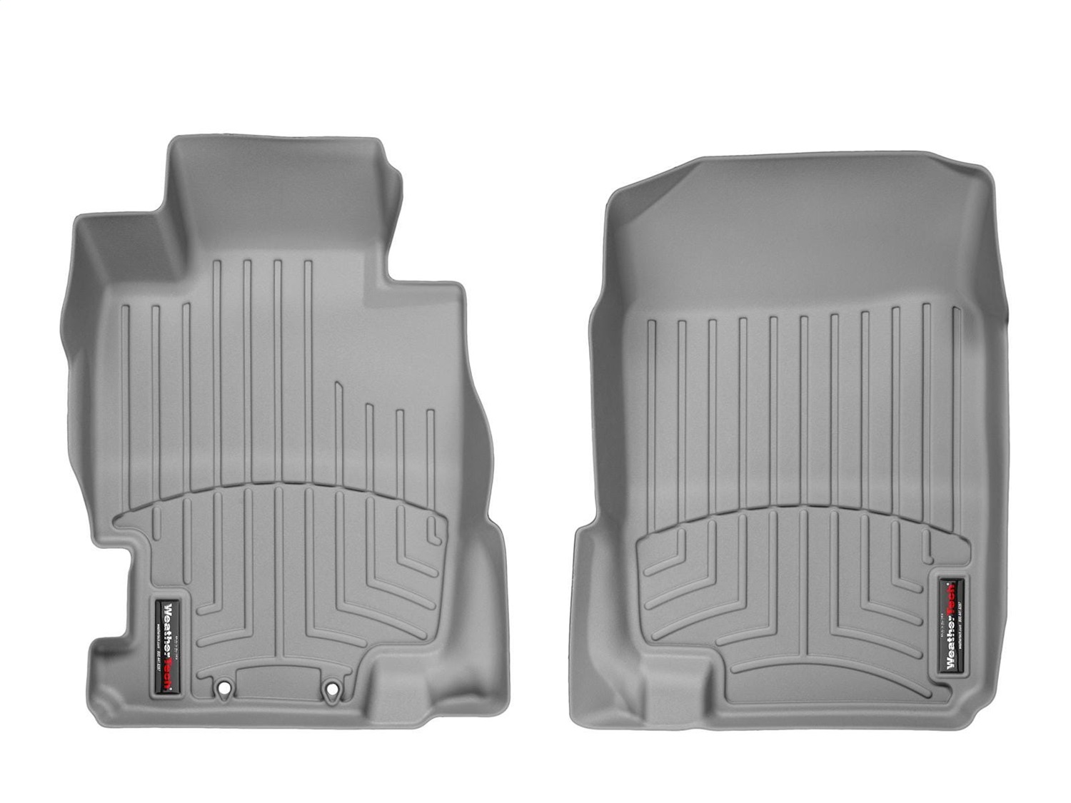 WeatherTech FloorLinerTM DigitalFit; Gray; Front 461501 thumbnail 0