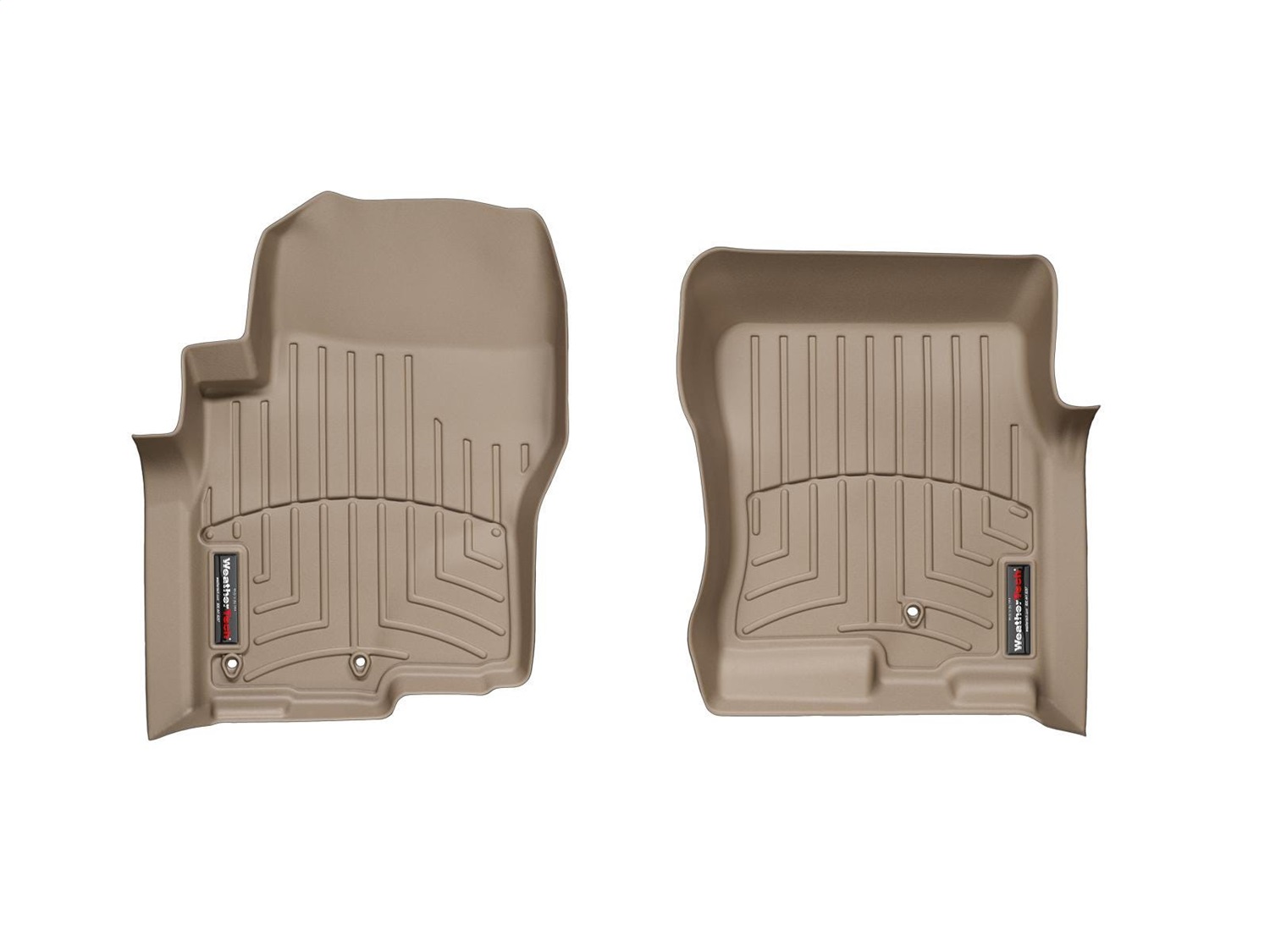 WeatherTech FloorLinerTM DigitalFit; Tan; Front 451761 thumbnail 0