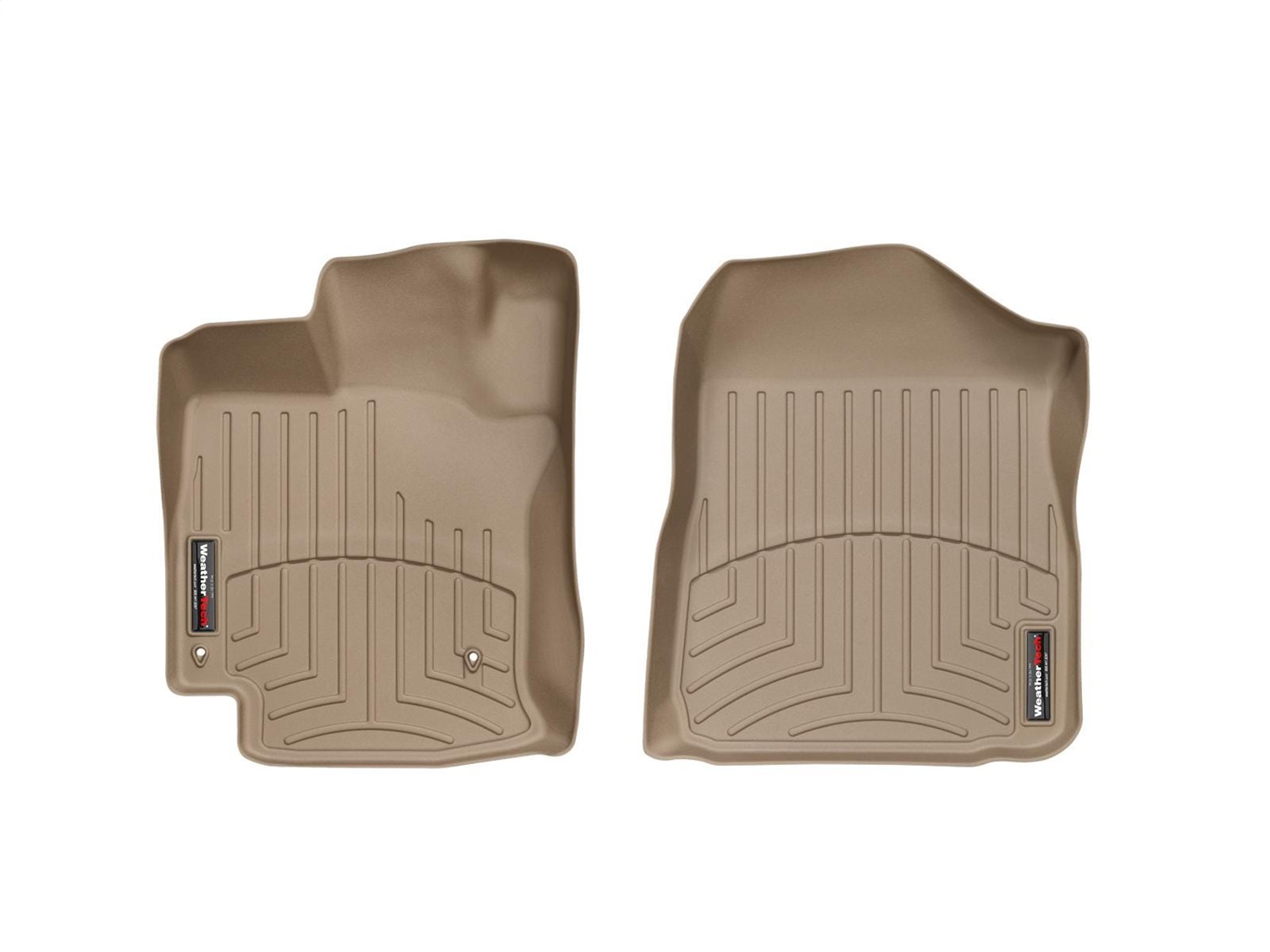 WeatherTech FloorLinerTM DigitalFit; Tan; Front 451831 thumbnail 1