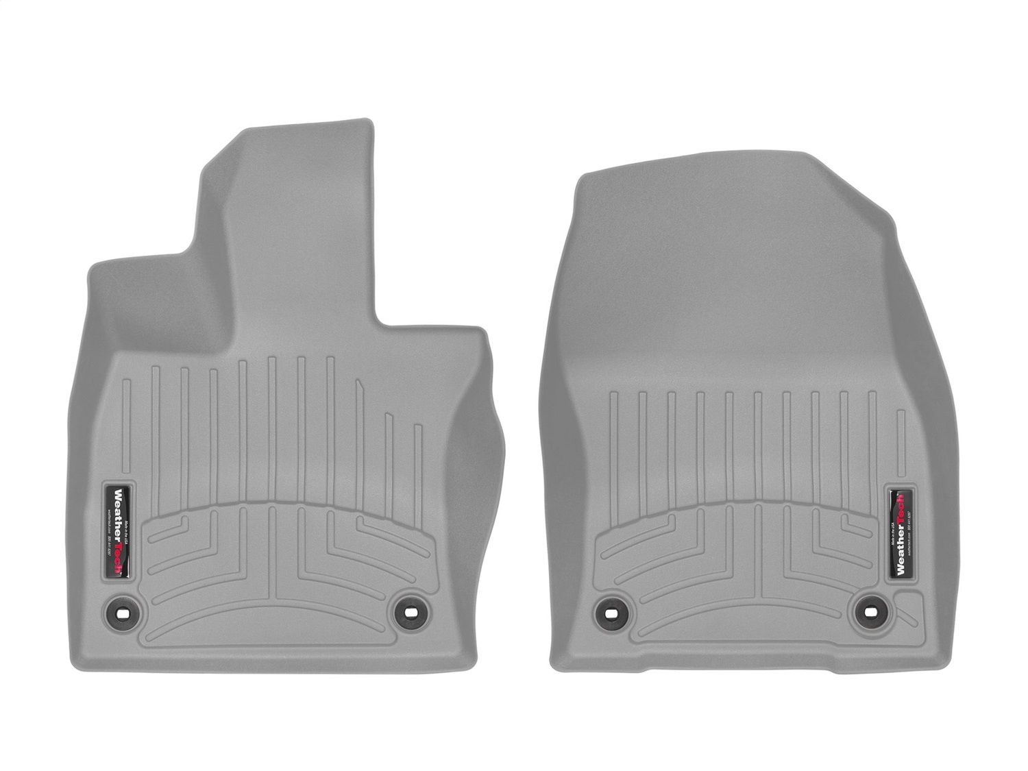 WeatherTech FloorLinerTM DigitalFit; Gray; Front 4615171 thumbnail 0