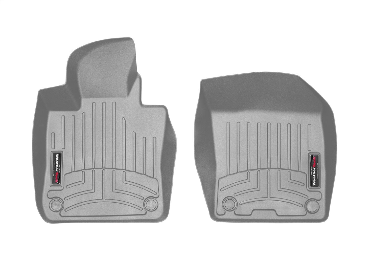 WeatherTech FloorLinerTM DigitalFit; Gray; Front 4615251 thumbnail 0
