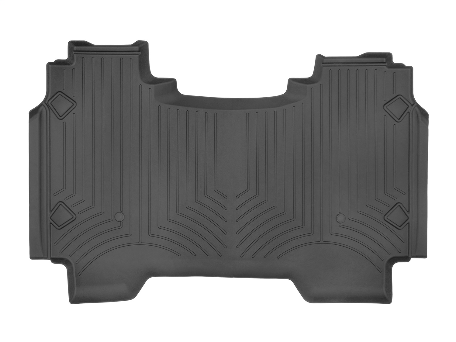 WeatherTech FloorLinerTM HP; Black; Rear 4414282IM thumbnail 0