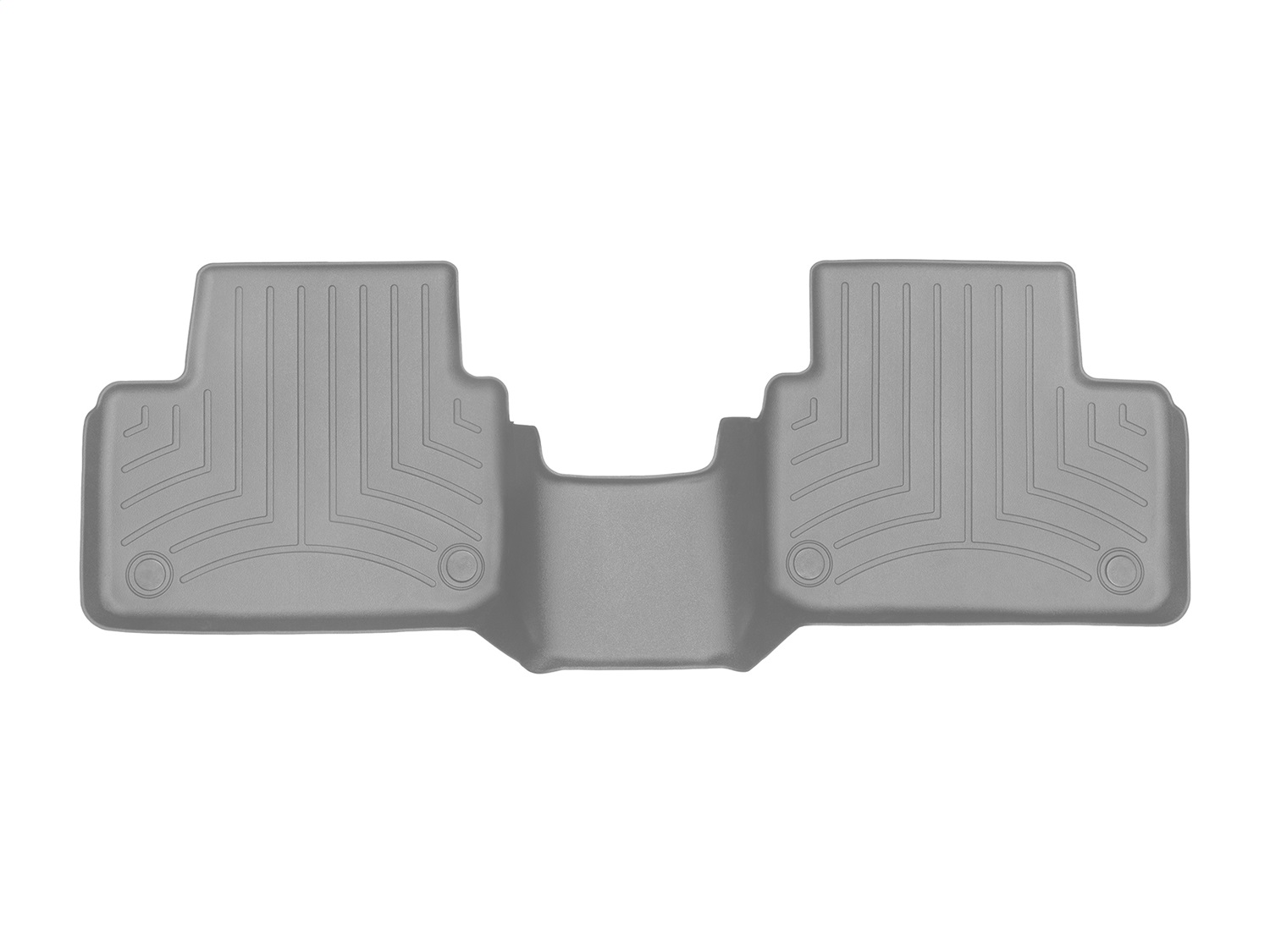 WeatherTech FloorLinerTM DigitalFit; Gray; Rear 4615252 thumbnail 1
