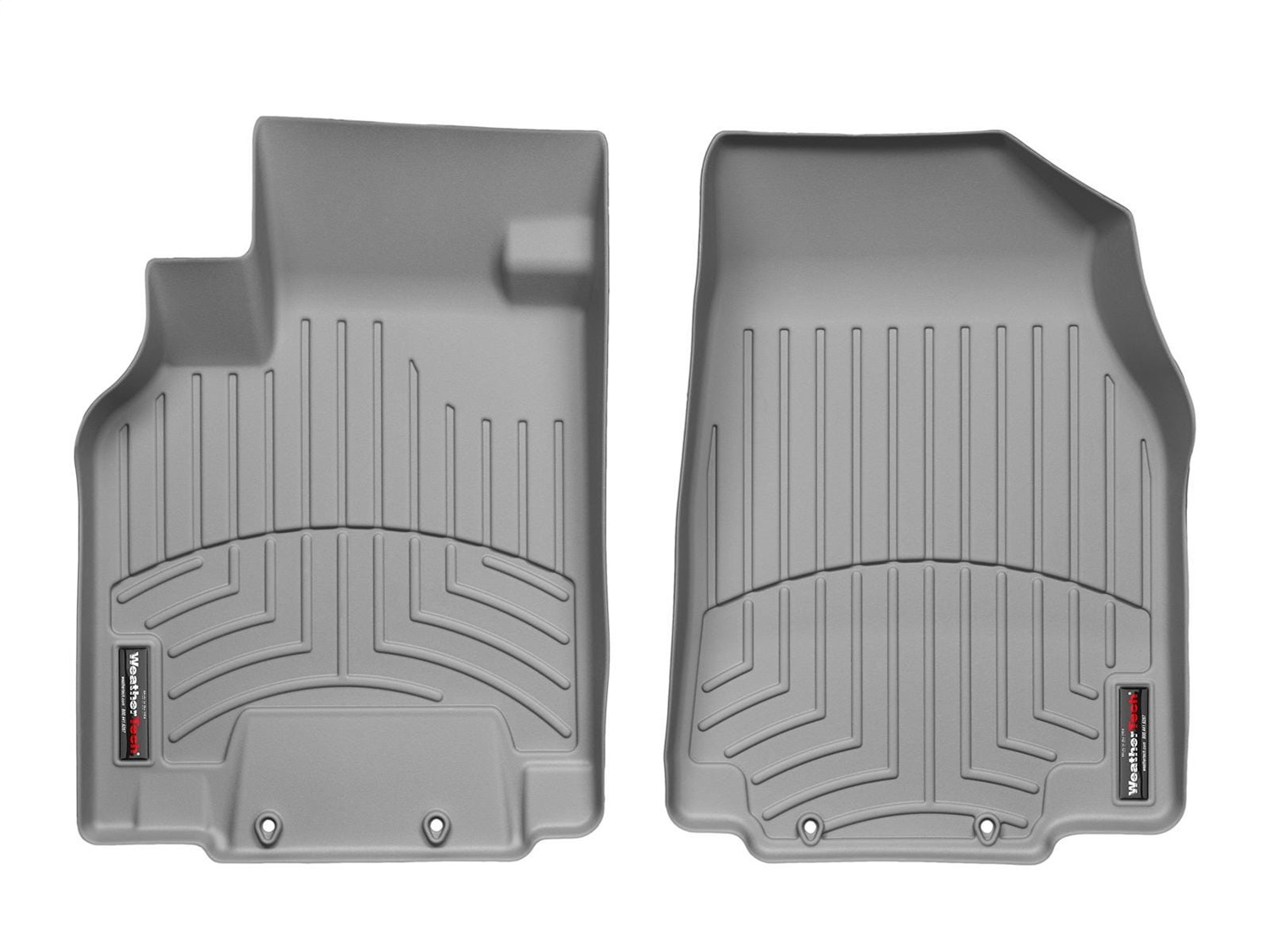 WeatherTech FloorLinerTM DigitalFit; Gray; Front 461531 thumbnail 1