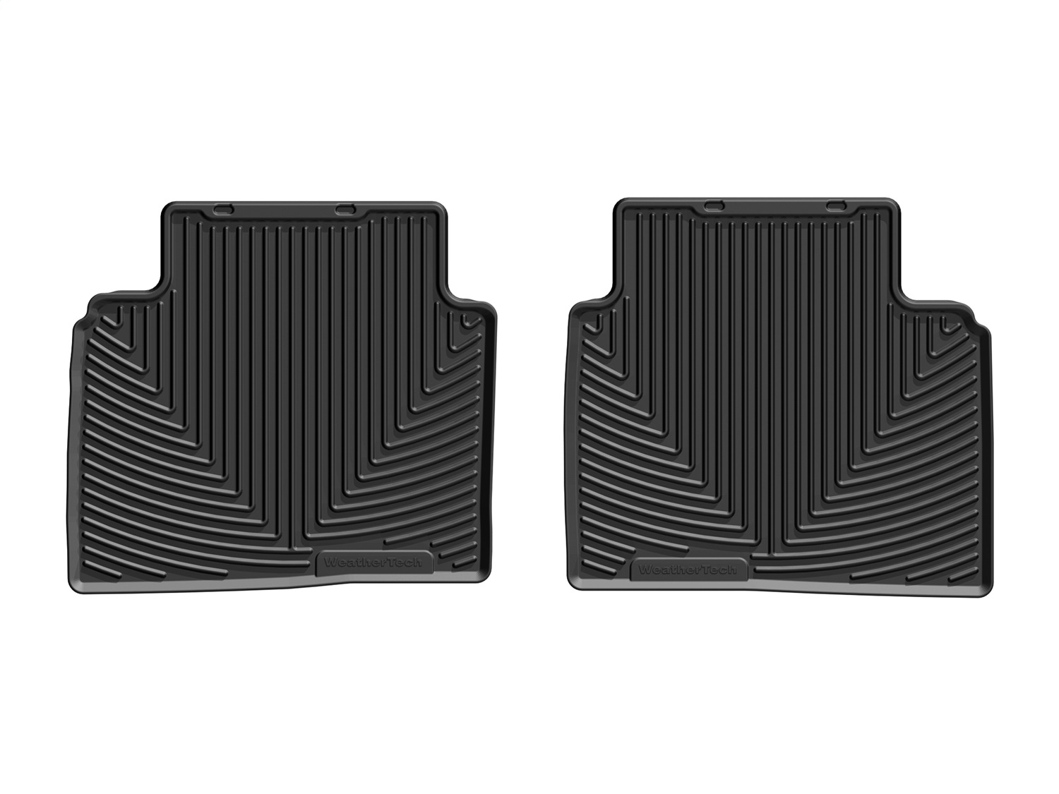 WeatherTech All Weather Floor Mats; Black; Rear W537 thumbnail 0