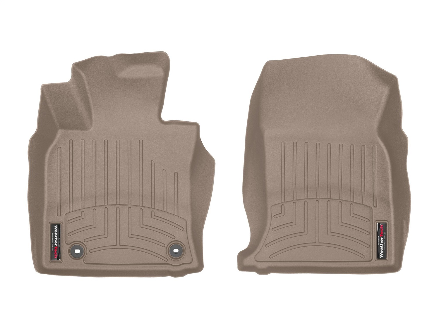 WeatherTech FloorLinerTM DigitalFit; Tan; Front 4516241 thumbnail 0