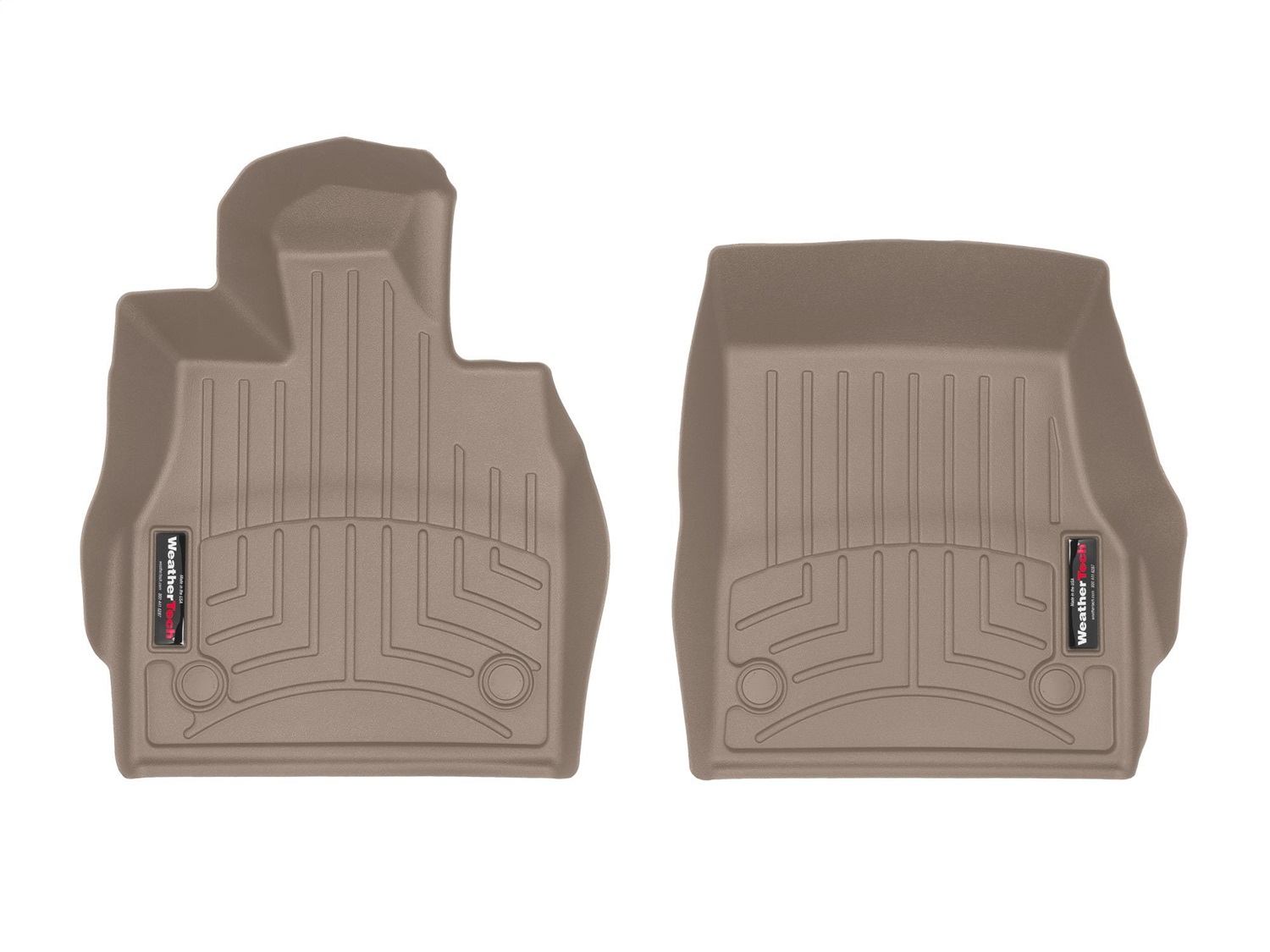 WeatherTech FloorLinerTM DigitalFit; Tan; Front 4516221 thumbnail 0