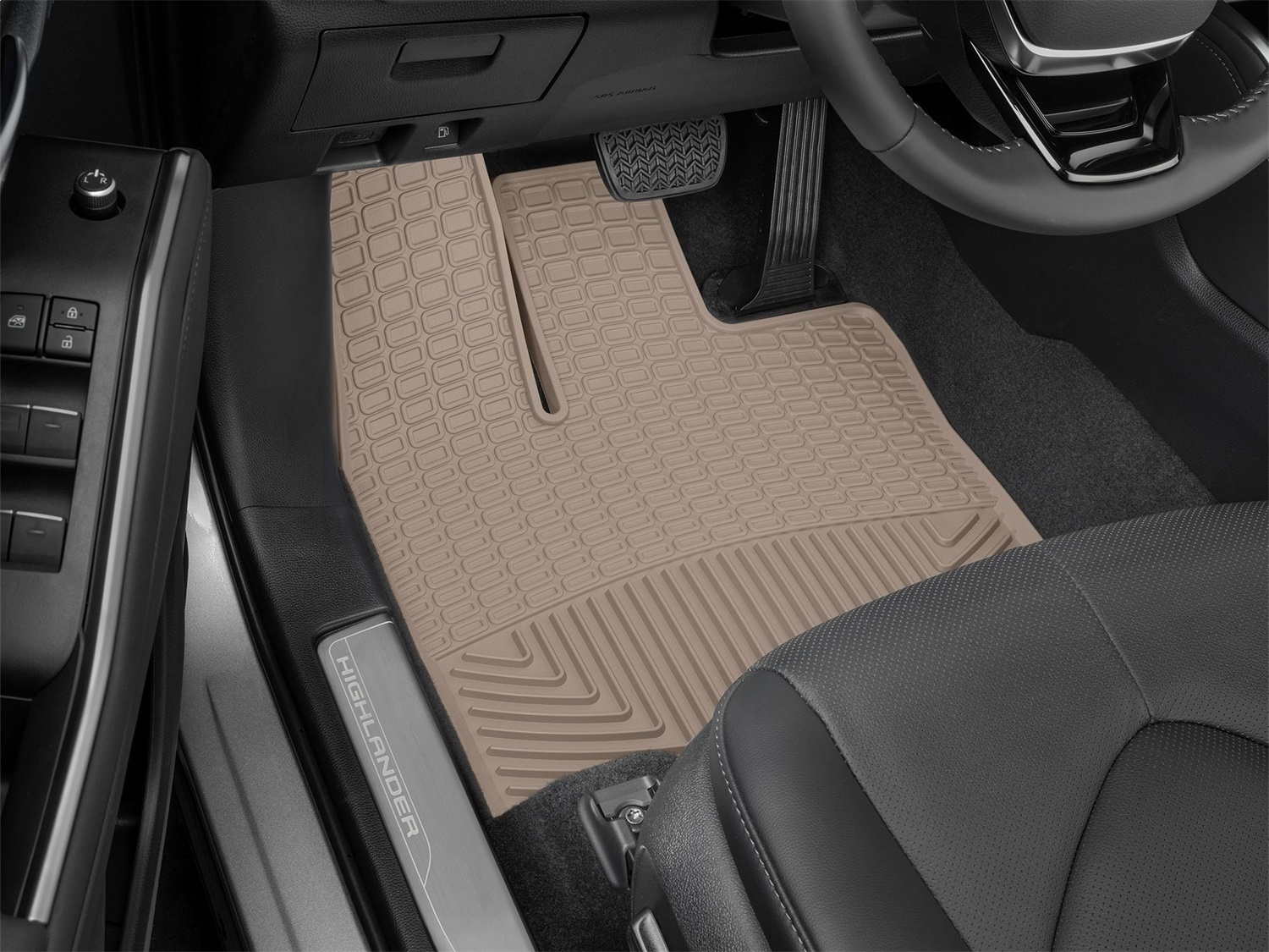 WeatherTech All Weather Floor Mats; Tan; Front W540TN thumbnail 0