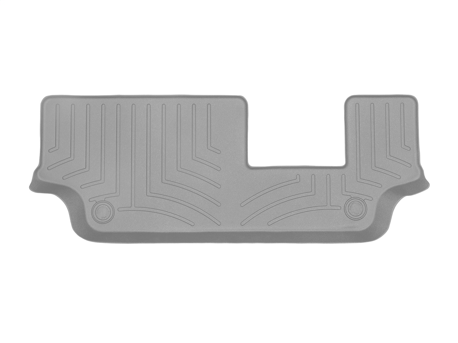 WeatherTech FloorLinerTM DigitalFit; Gray; Third Row 4615333 thumbnail 0