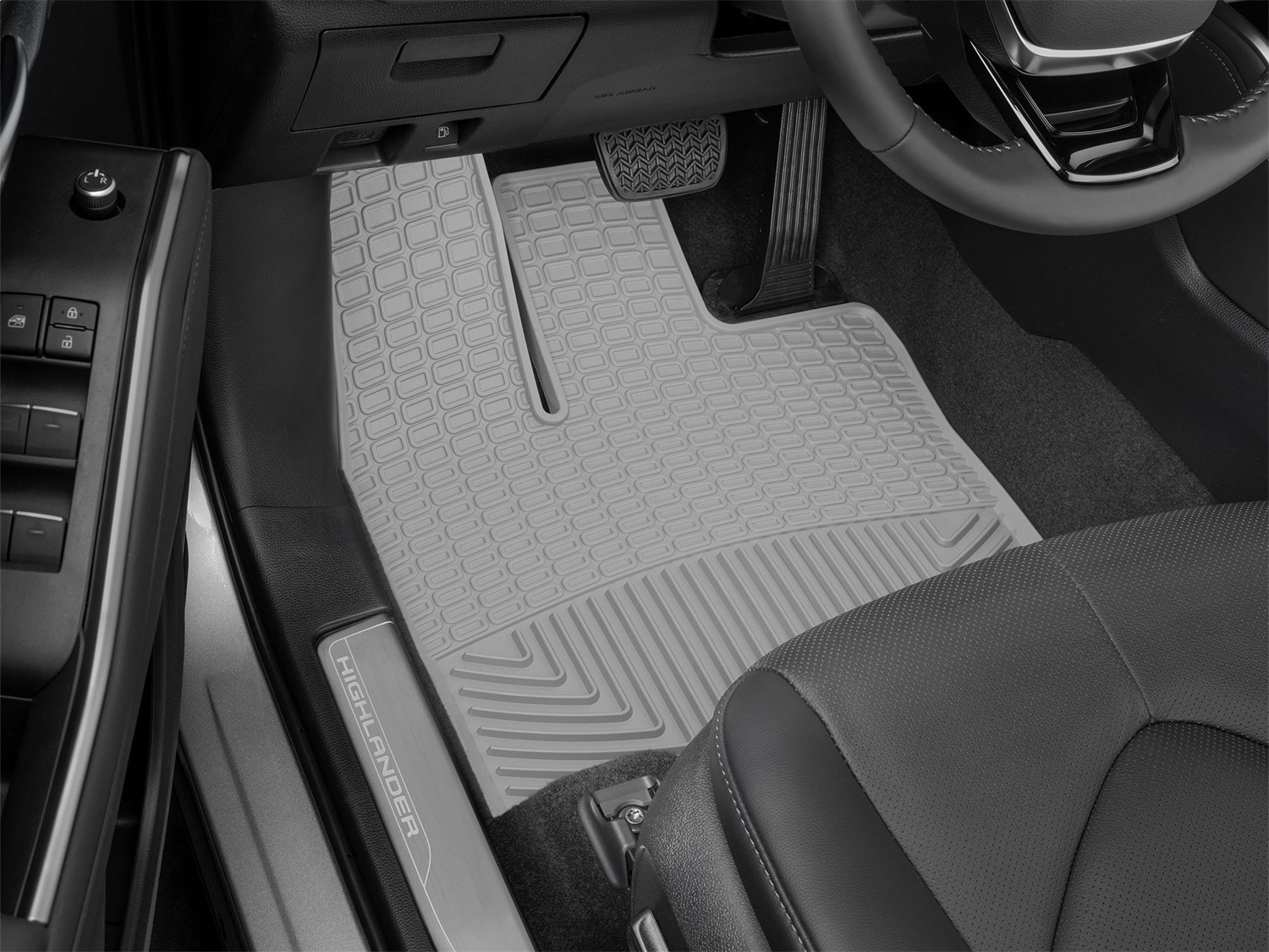 WeatherTech All Weather Floor Mats; Gray; Front W540GR thumbnail 0