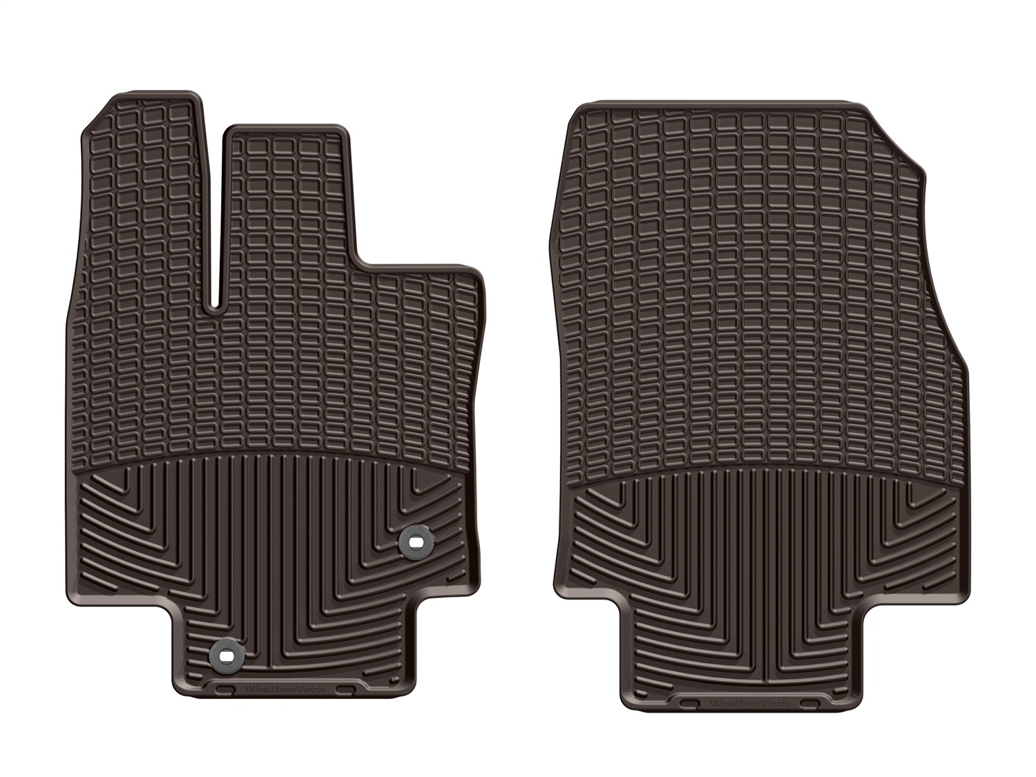 WeatherTech All Weather Floor Mats; Cocoa; Front W540CO thumbnail 1
