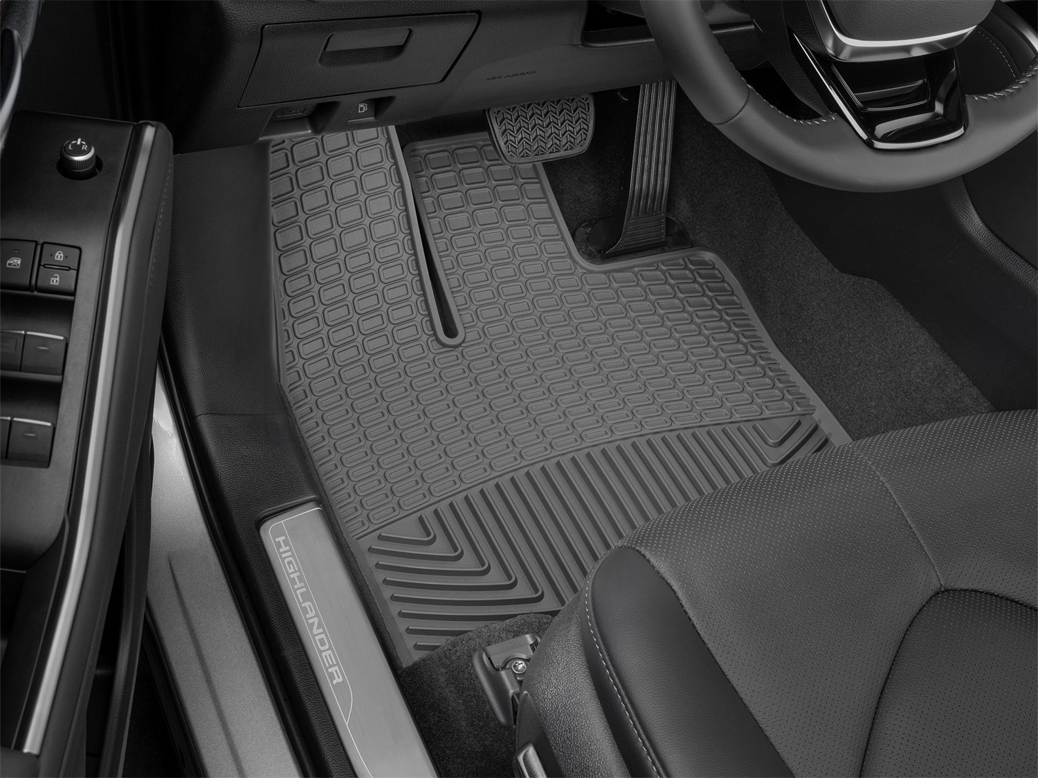 WeatherTech All Weather Floor Mats; Black; Front W540 thumbnail 1