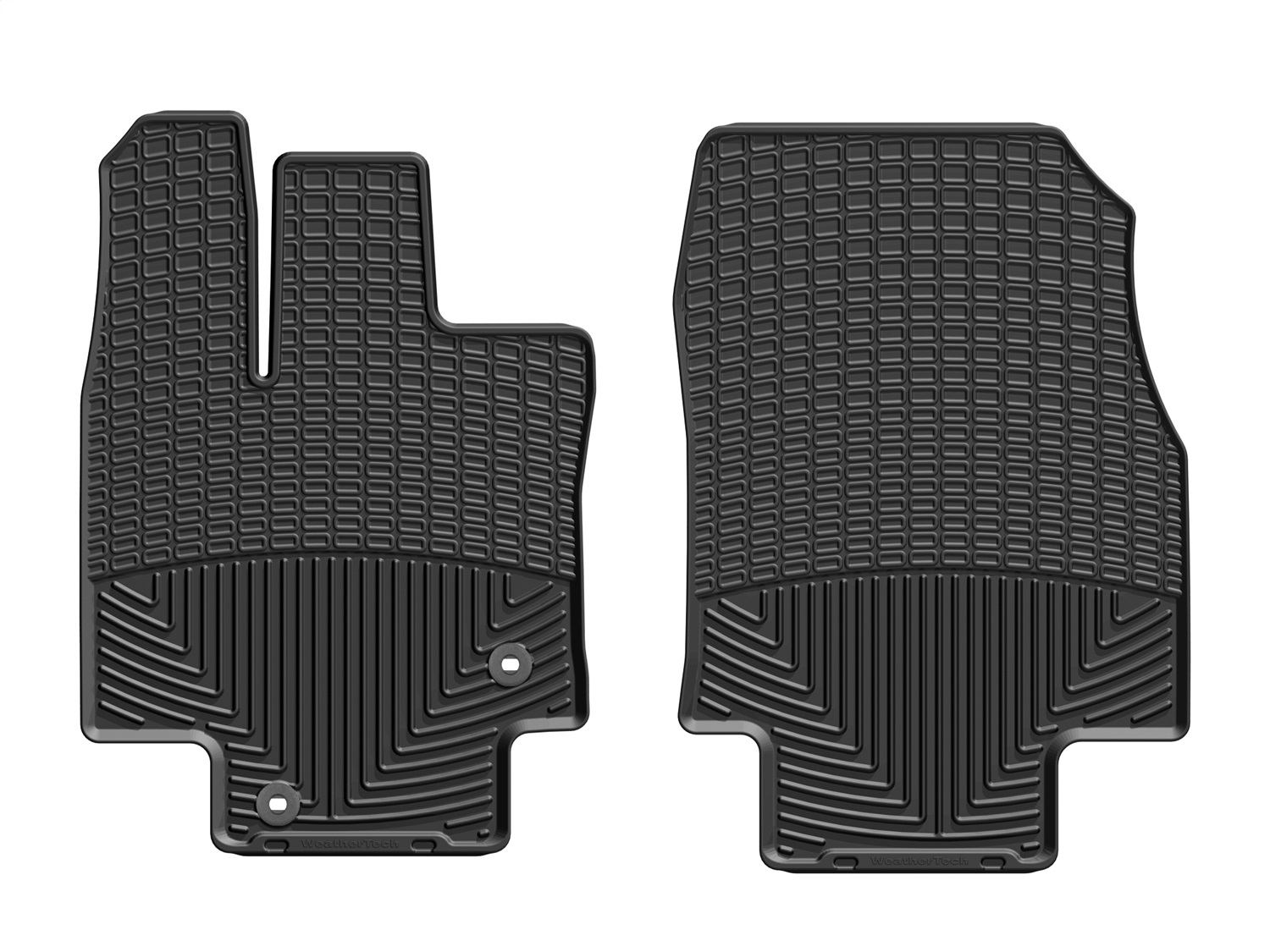 WeatherTech All Weather Floor Mats; Black; Front W540 thumbnail 0
