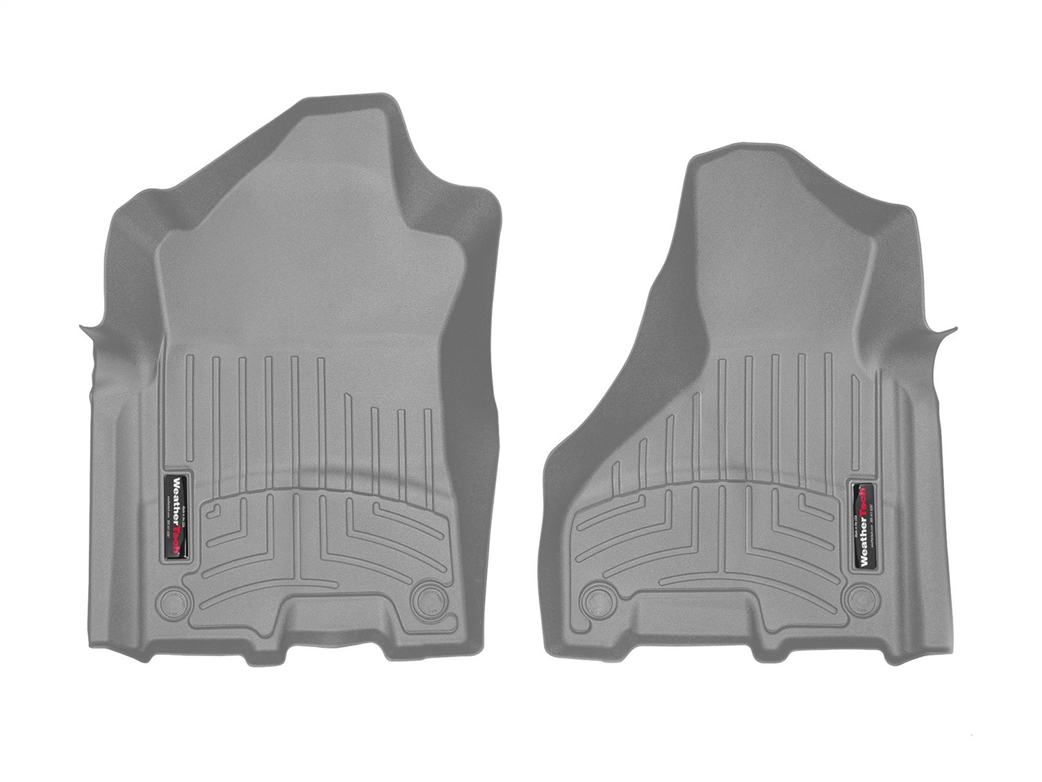 WeatherTech FloorLinerTM DigitalFit; Gray; Front 4615451 thumbnail 0
