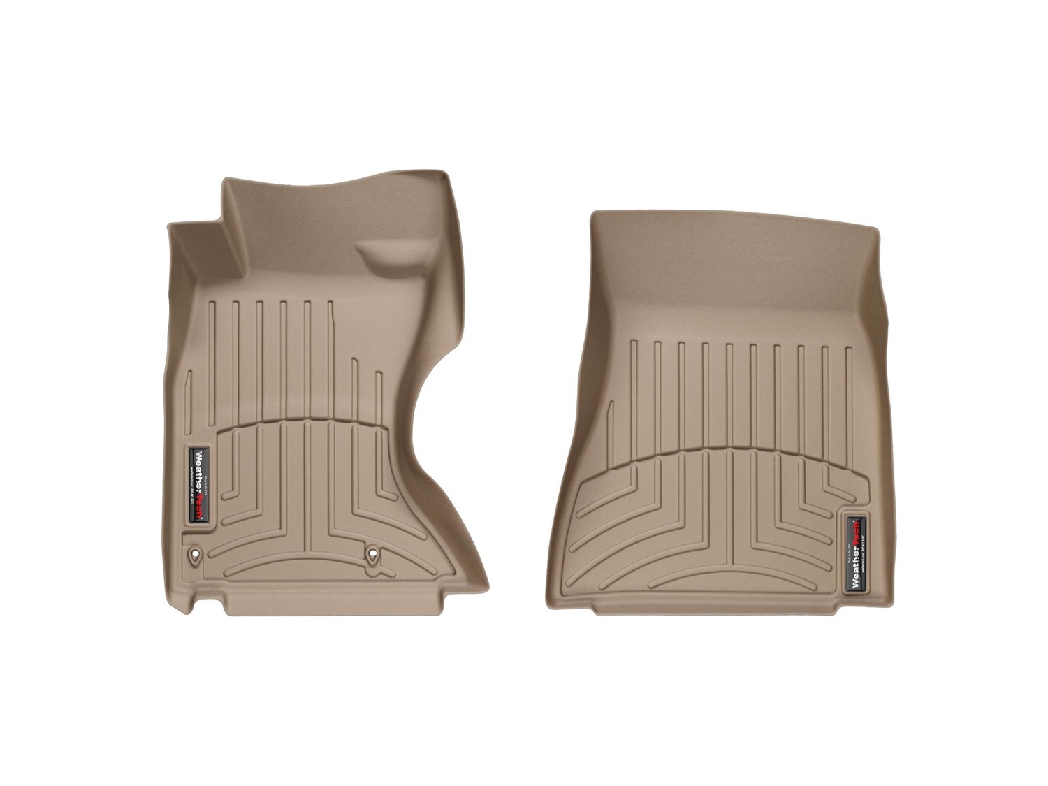 WeatherTech FloorLinerTM DigitalFit; Tan; Front 452041 thumbnail 1