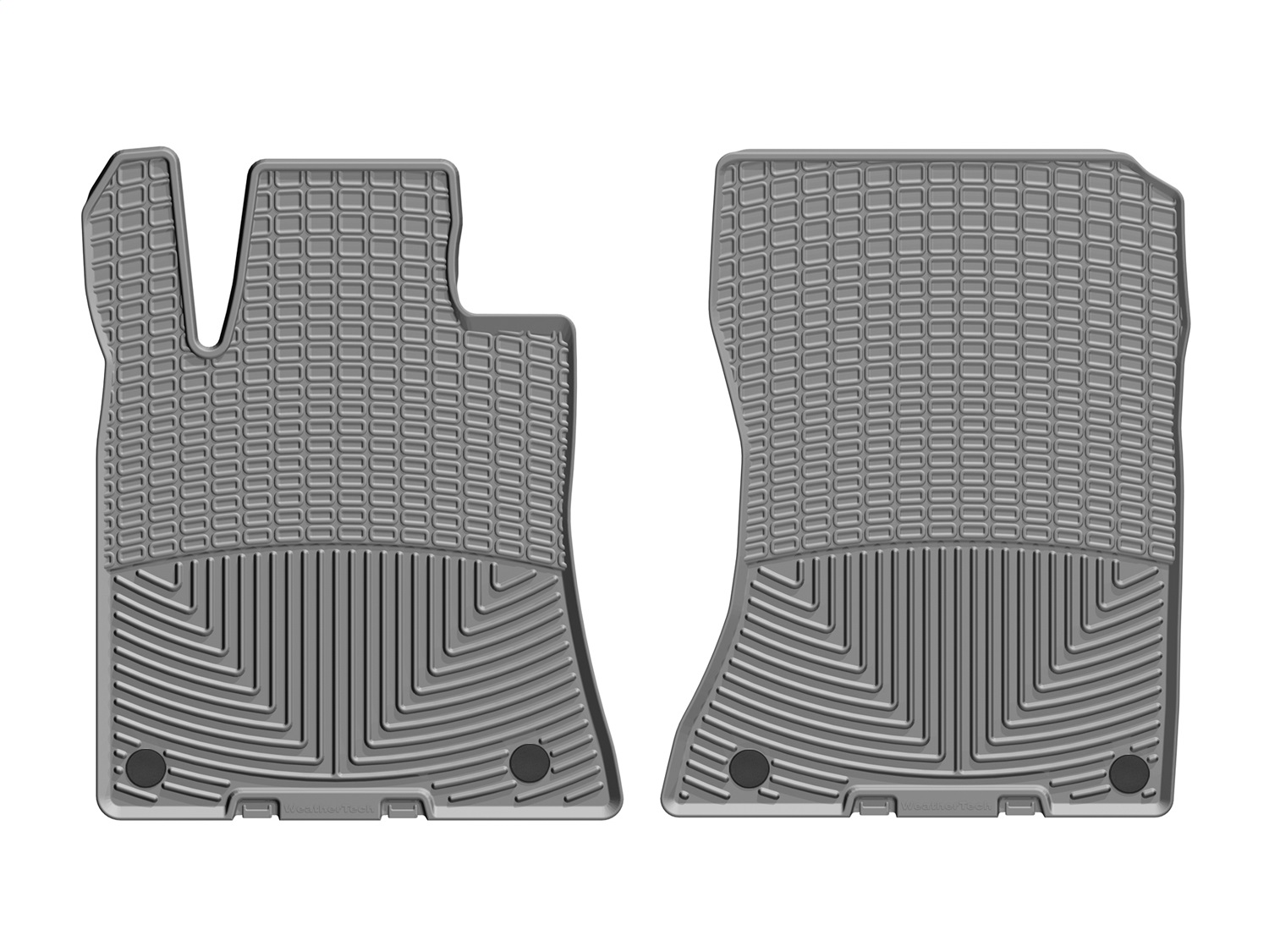 WeatherTech All Weather Floor Mats; Gray; Front W536GR thumbnail 0