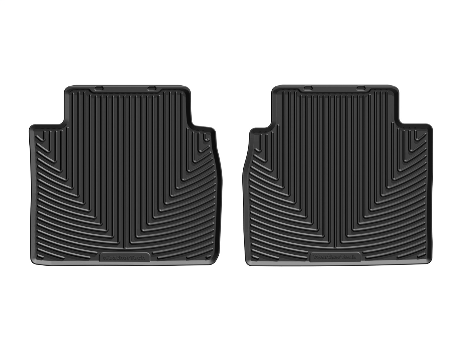 WeatherTech All Weather Floor Mats; Black; Rear W538 thumbnail 0