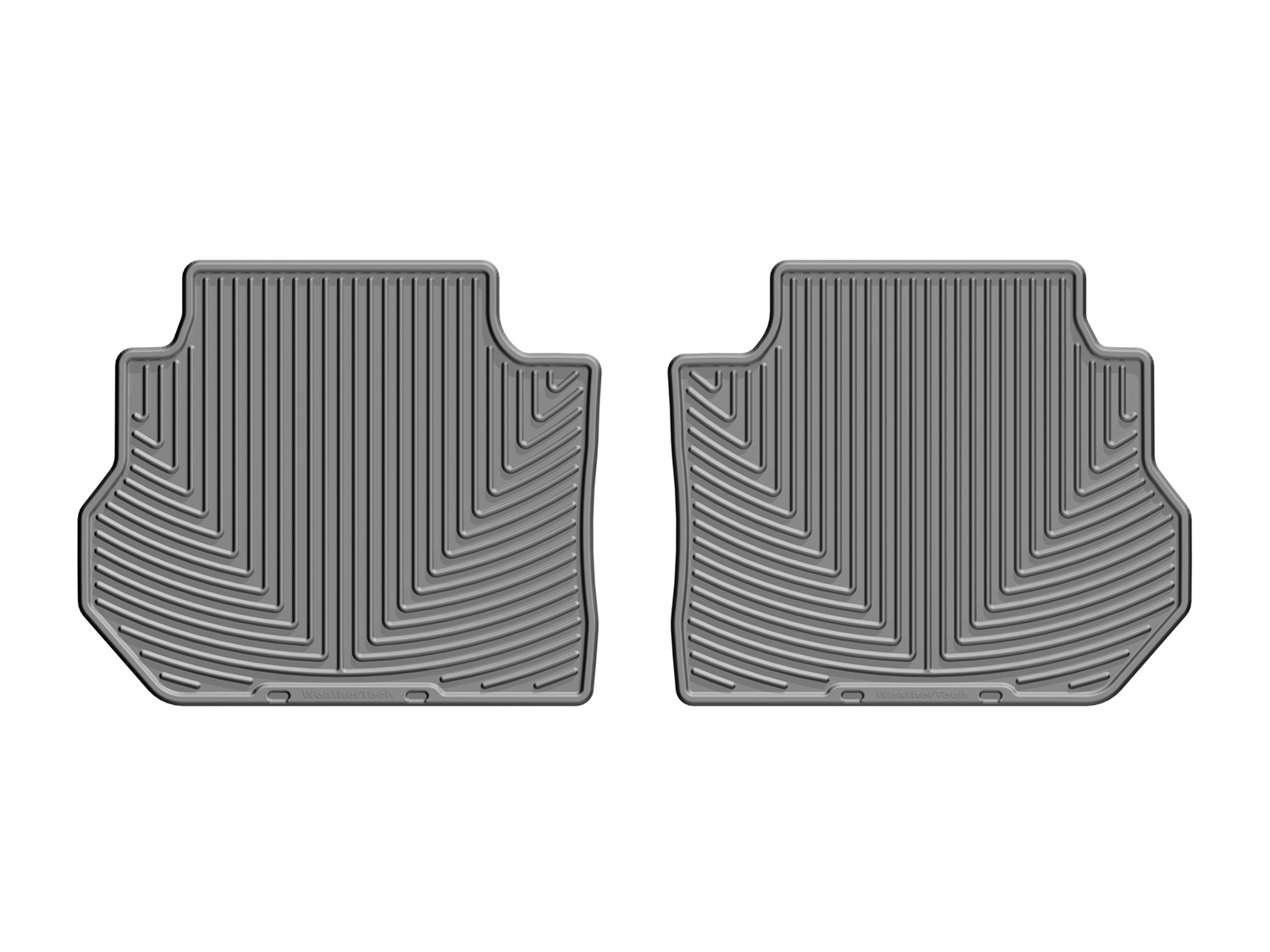 WeatherTech All Weather Floor Mats; Gray; Rear W535GR thumbnail 1
