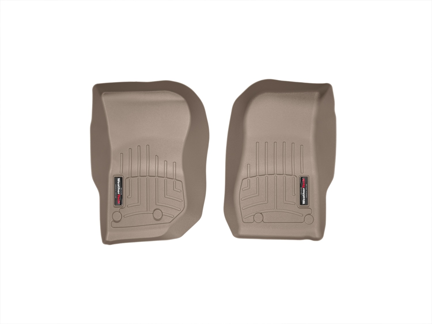 WeatherTech FloorLinerTM DigitalFit; Tan; Front 455731 thumbnail 1
