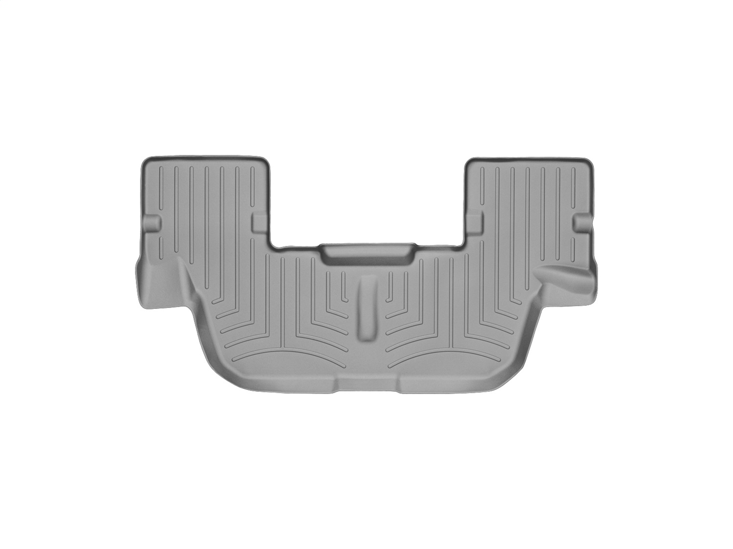 WeatherTech FloorLinerTM DigitalFit; Gray; Third Row 463593 thumbnail 1