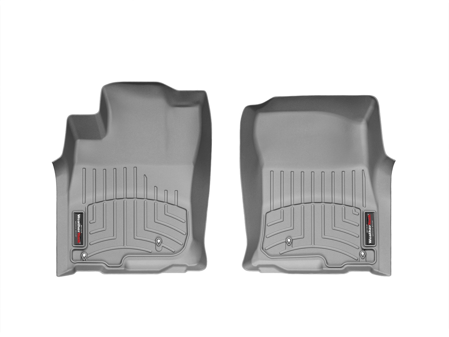 WeatherTech FloorLinerTM DigitalFit; Gray; Front 463611 thumbnail 0